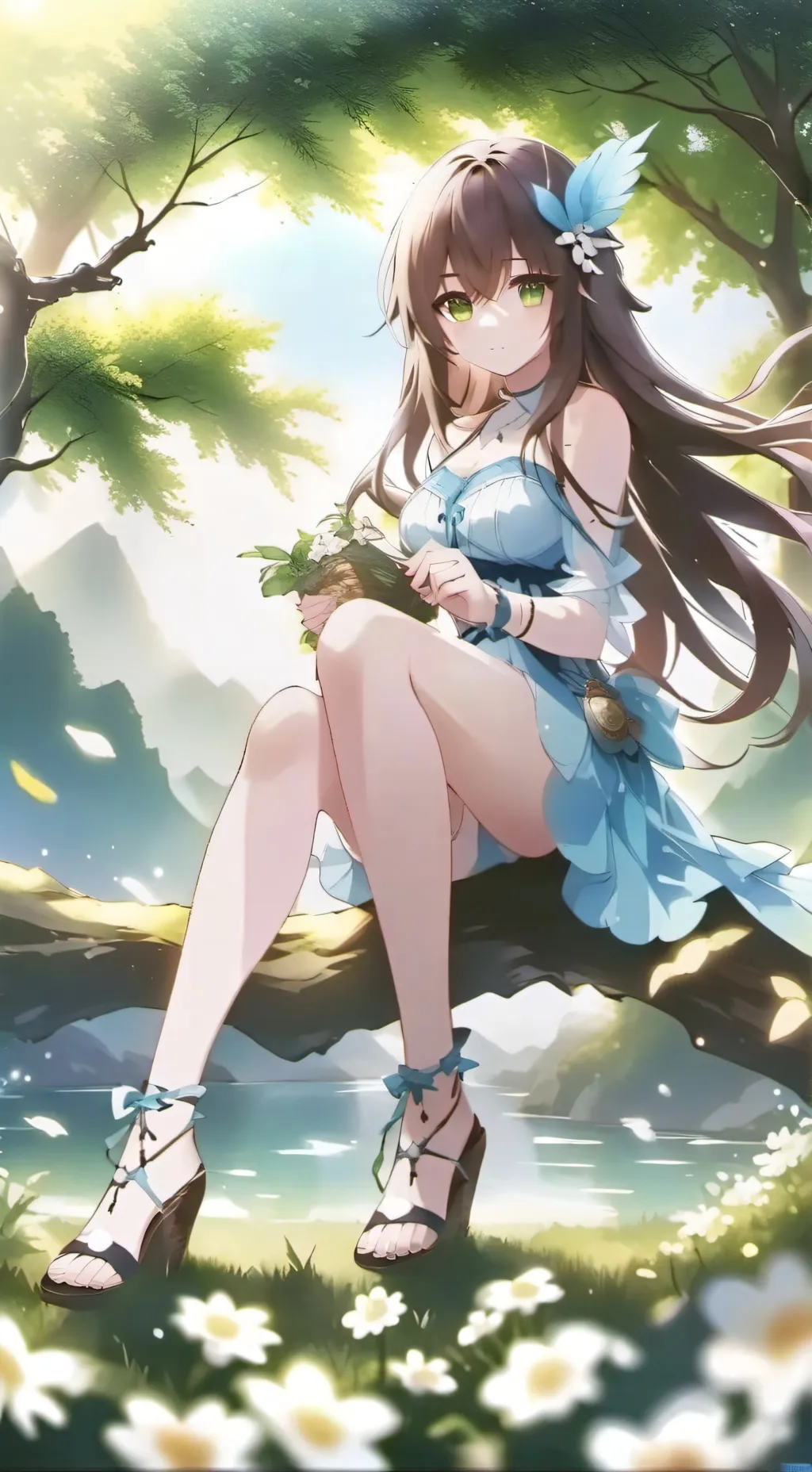 ai character: Olivia background