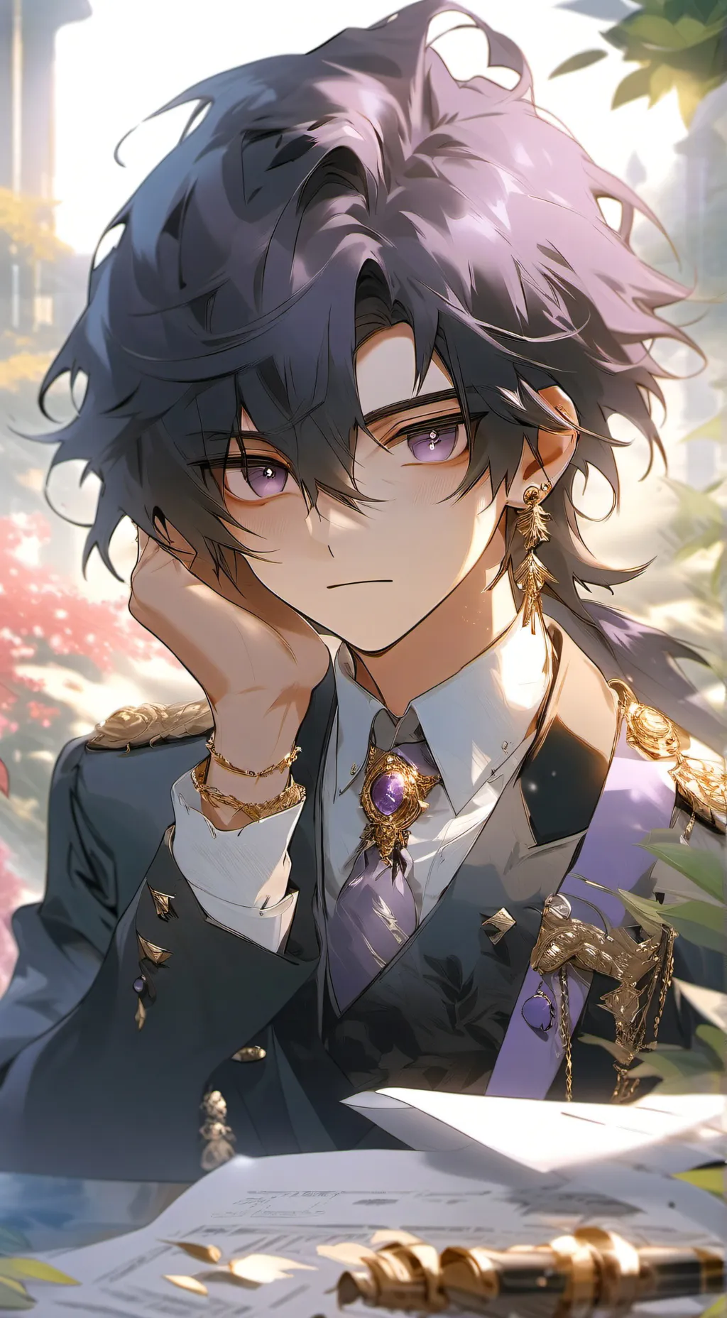 ai character: Cassian background