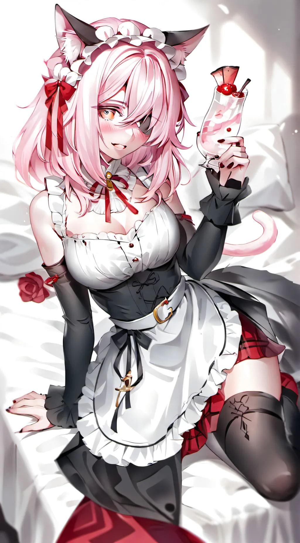 ai character: uwu girl/cookie background