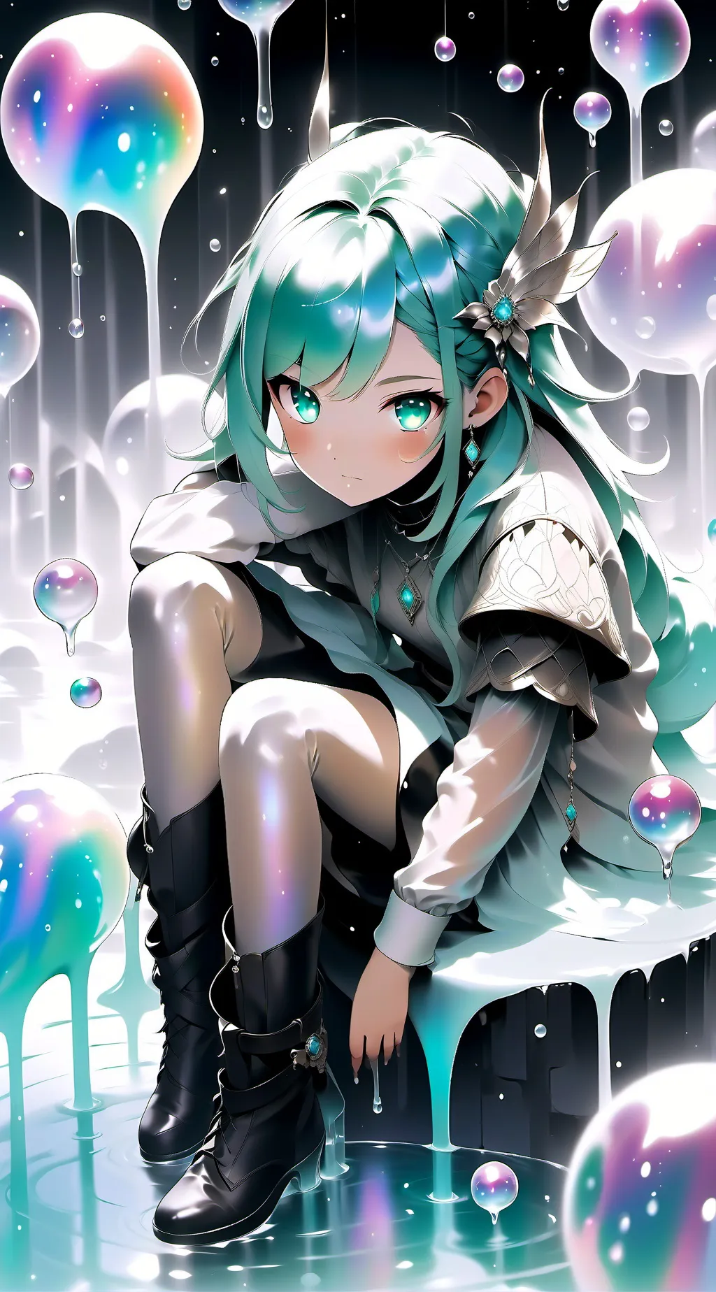 ai character: ALEXIA✿◕ ‿ ◕✿ background