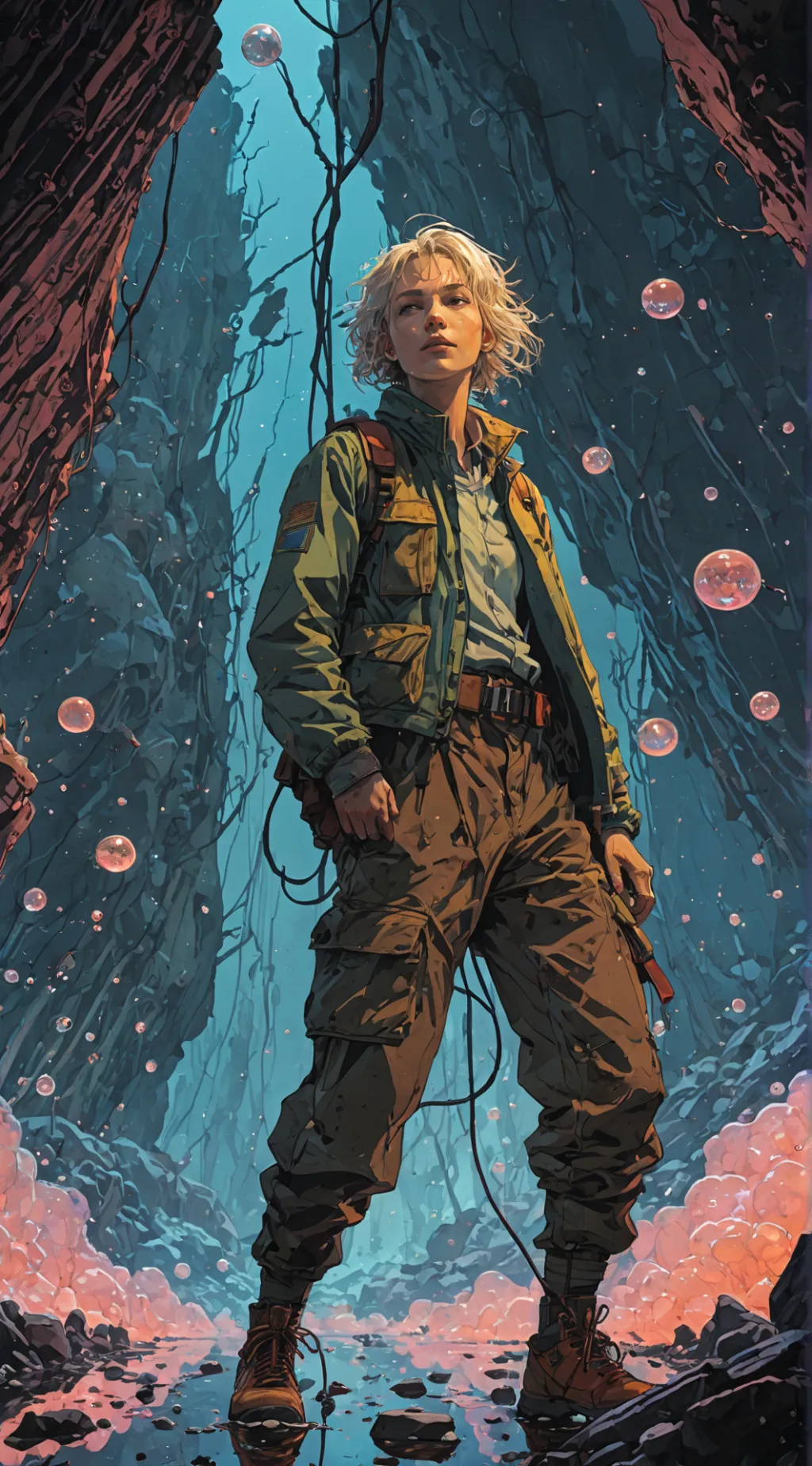 ai character: Dr. Elara Voss background