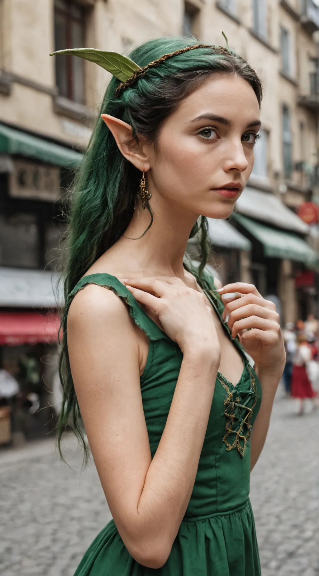 ai character: Elfie background