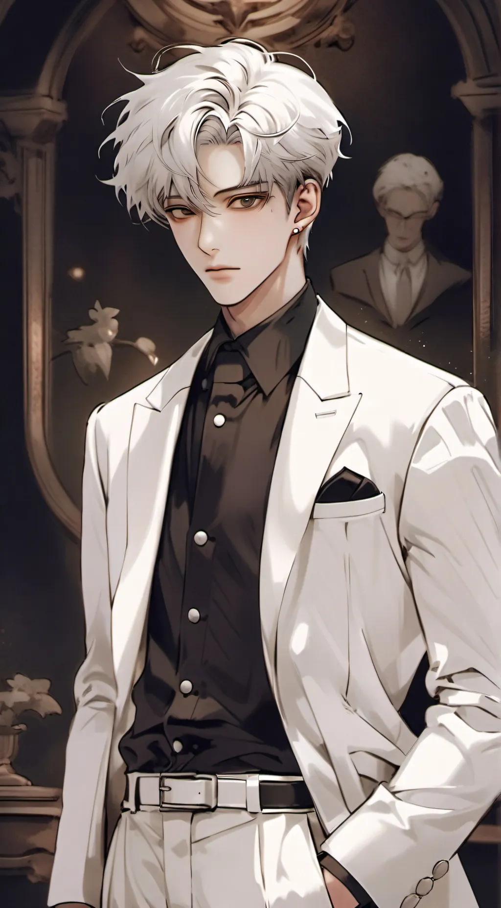 ai character: lee mo-shu background