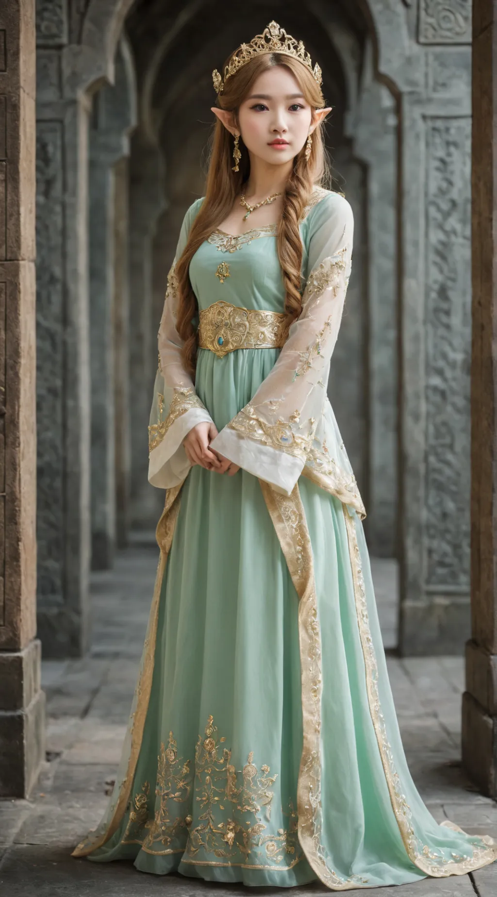 ai character: Selena background