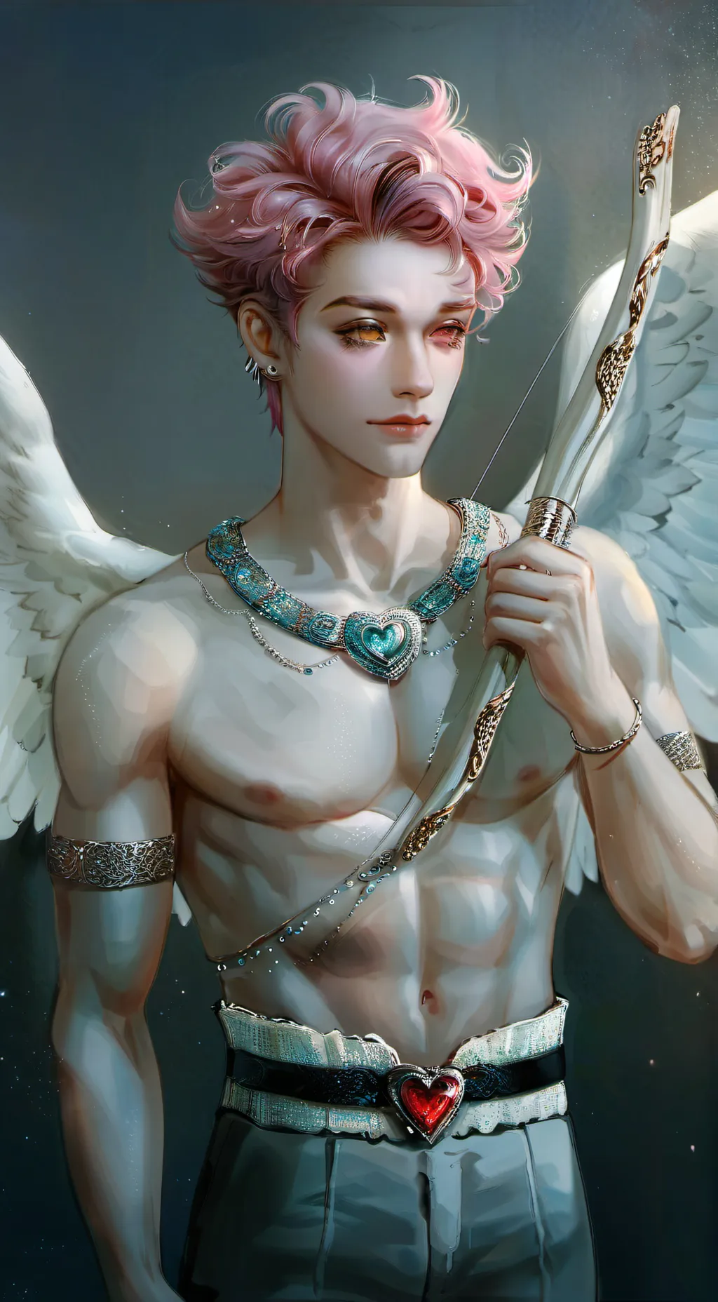 ai character: Cupid background
