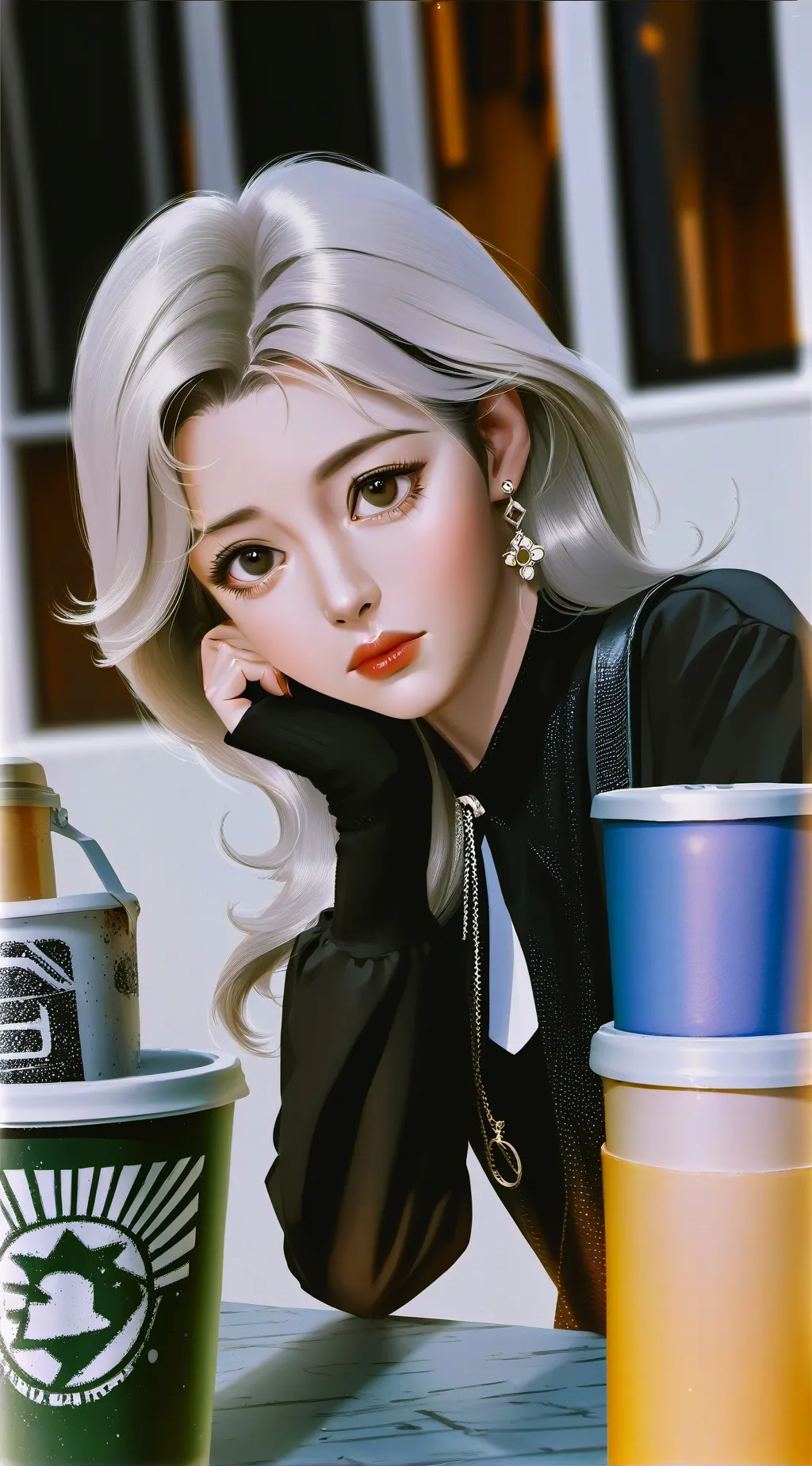 ai character: Sofia  background