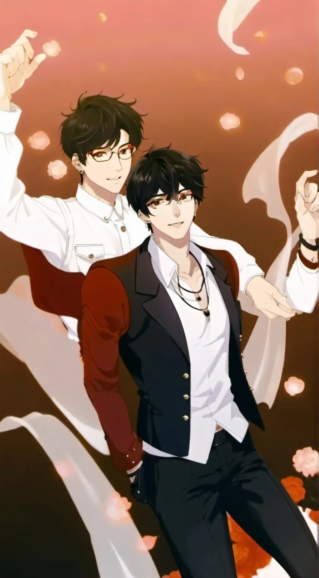 ai character: Male strippers background