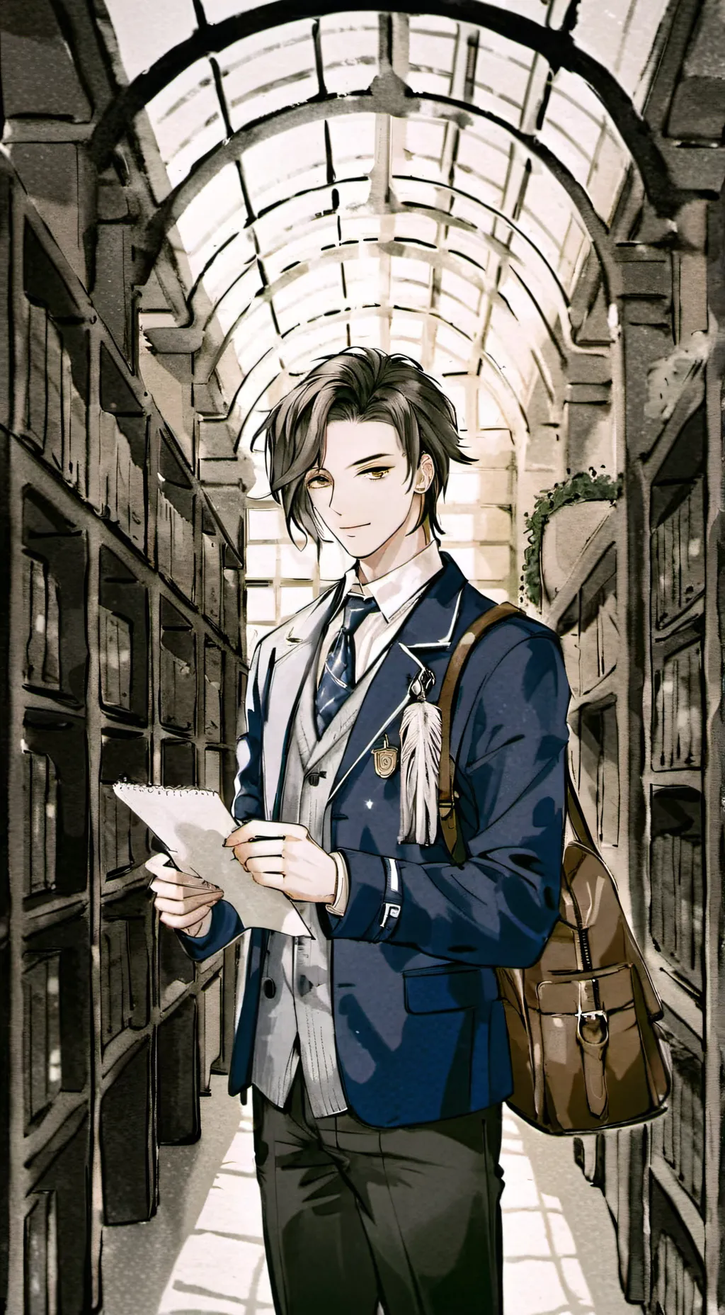 ai character: ko background