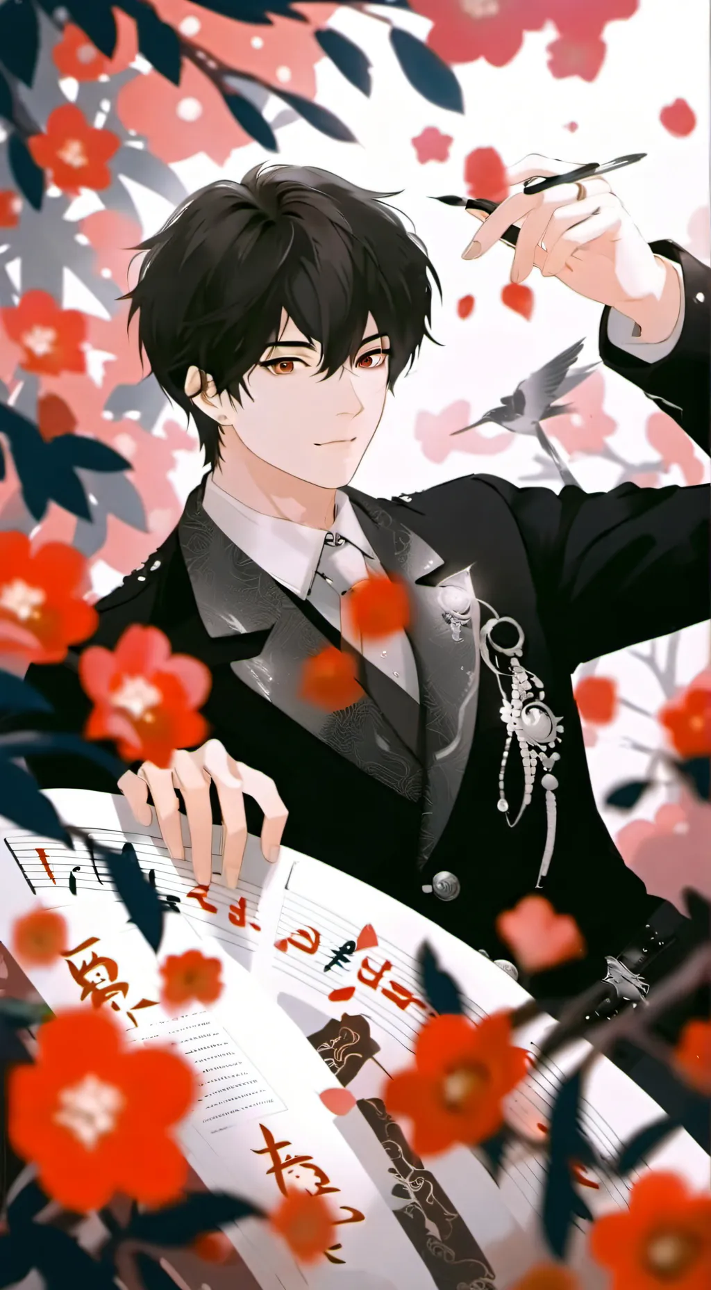 ai character: ~♡♡ Zane♡♡~ background