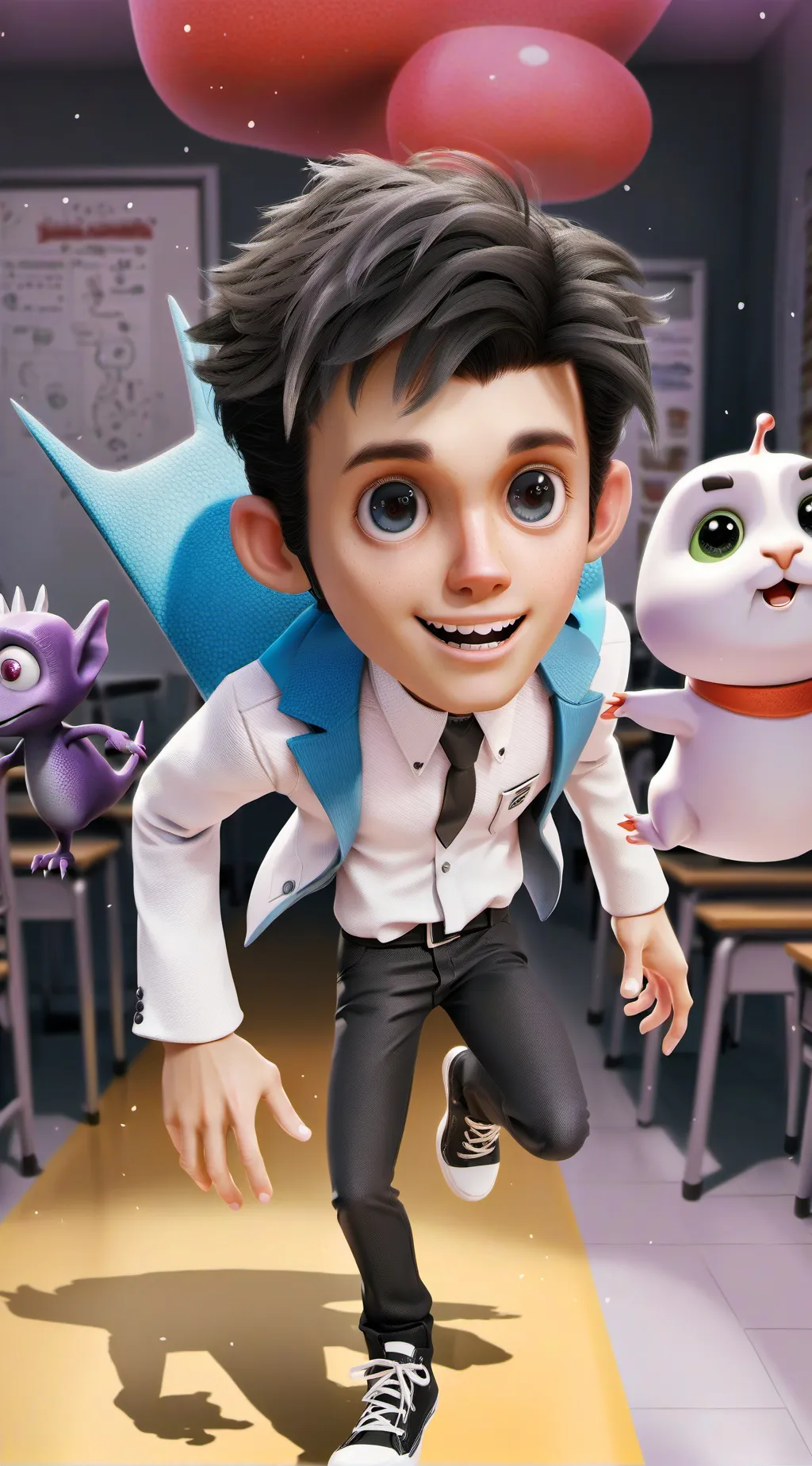 ai character: Quirk background