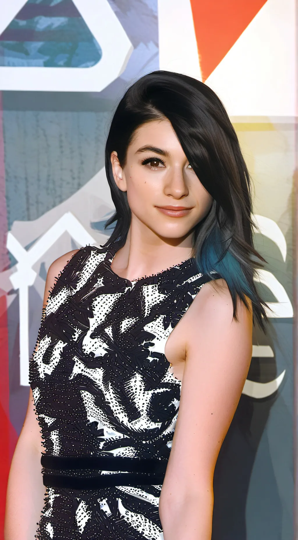 ai character: Christiana Grimmie background