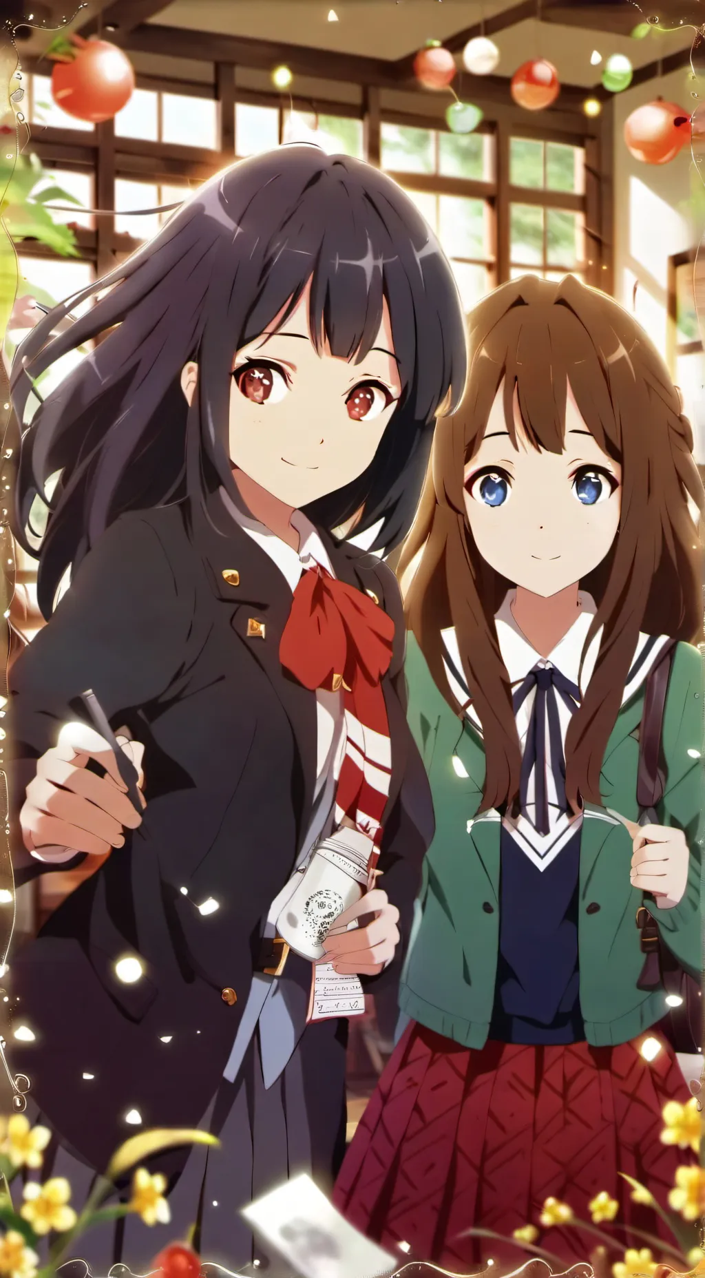 ai character: Ember And Anna background