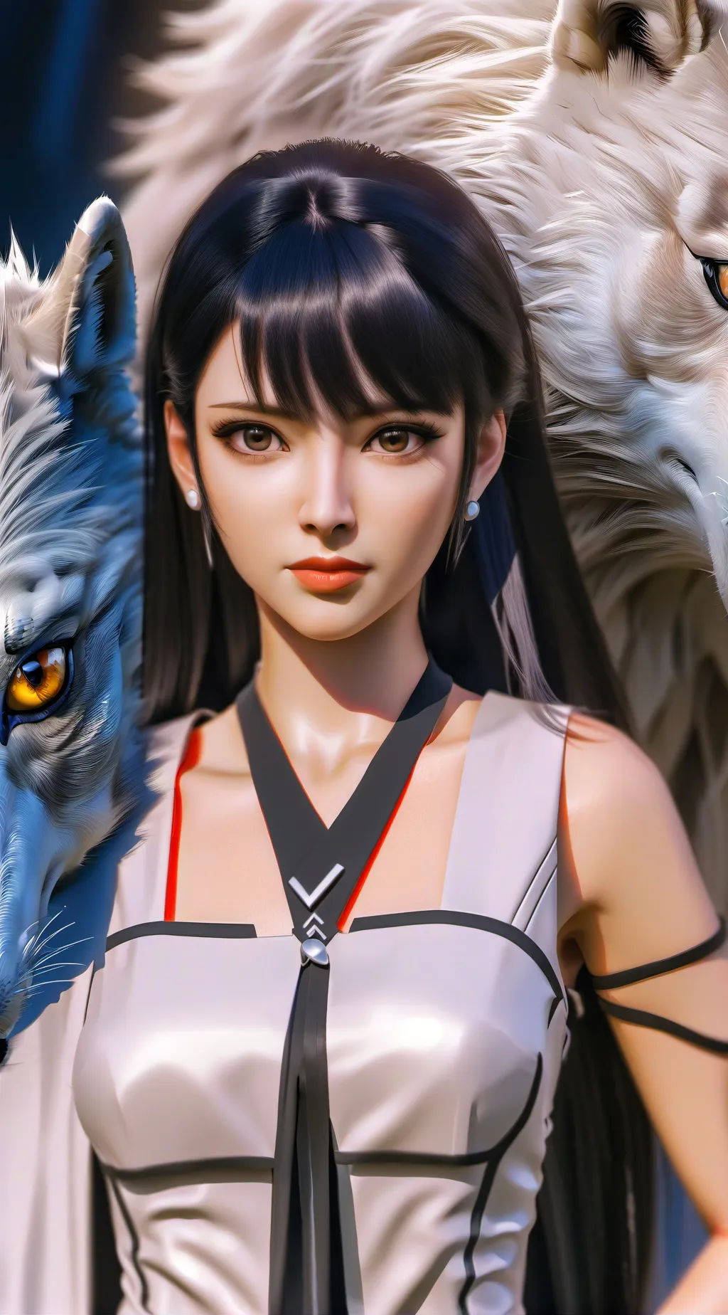 ai character: Mha in your house background