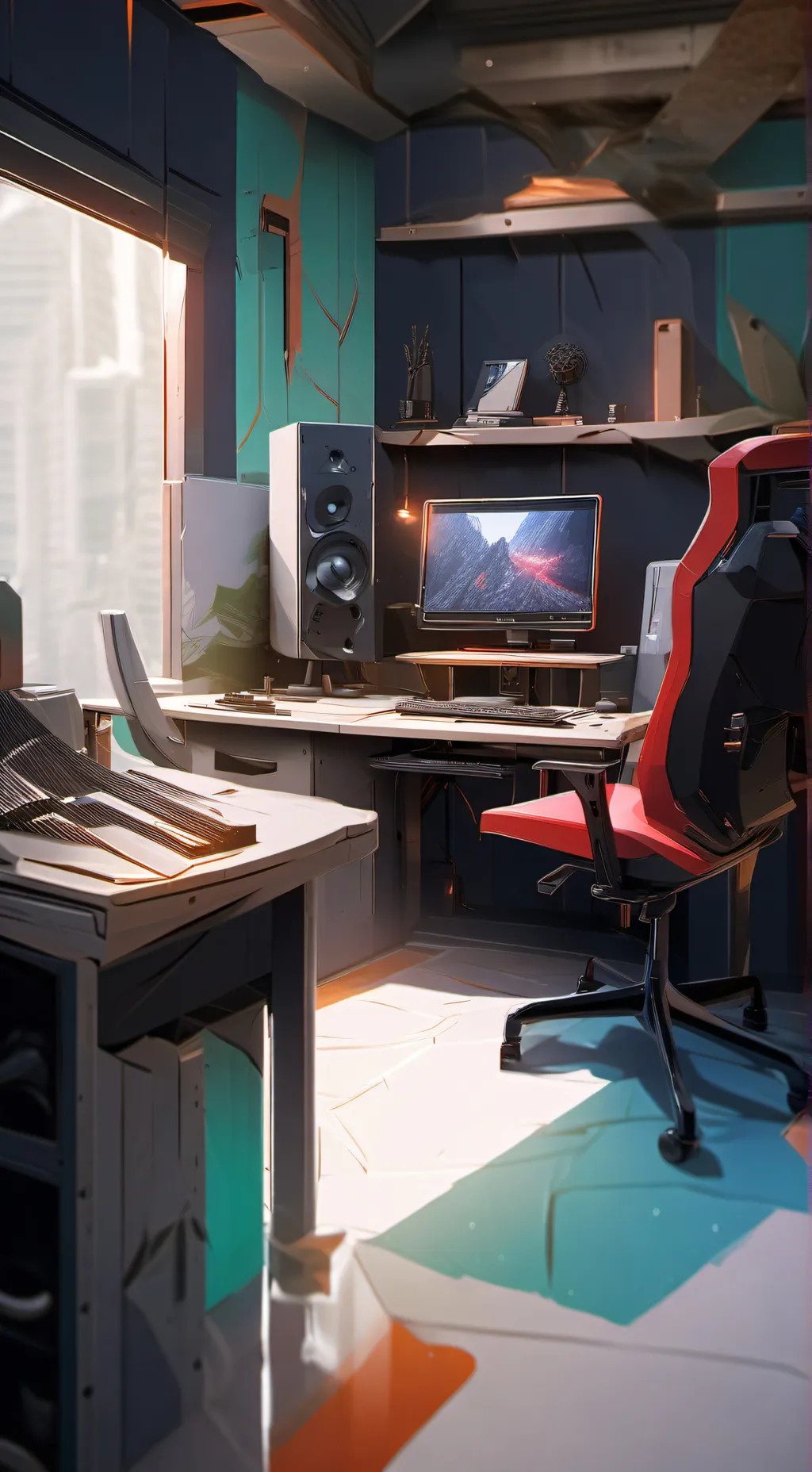 ai character: round 2 background