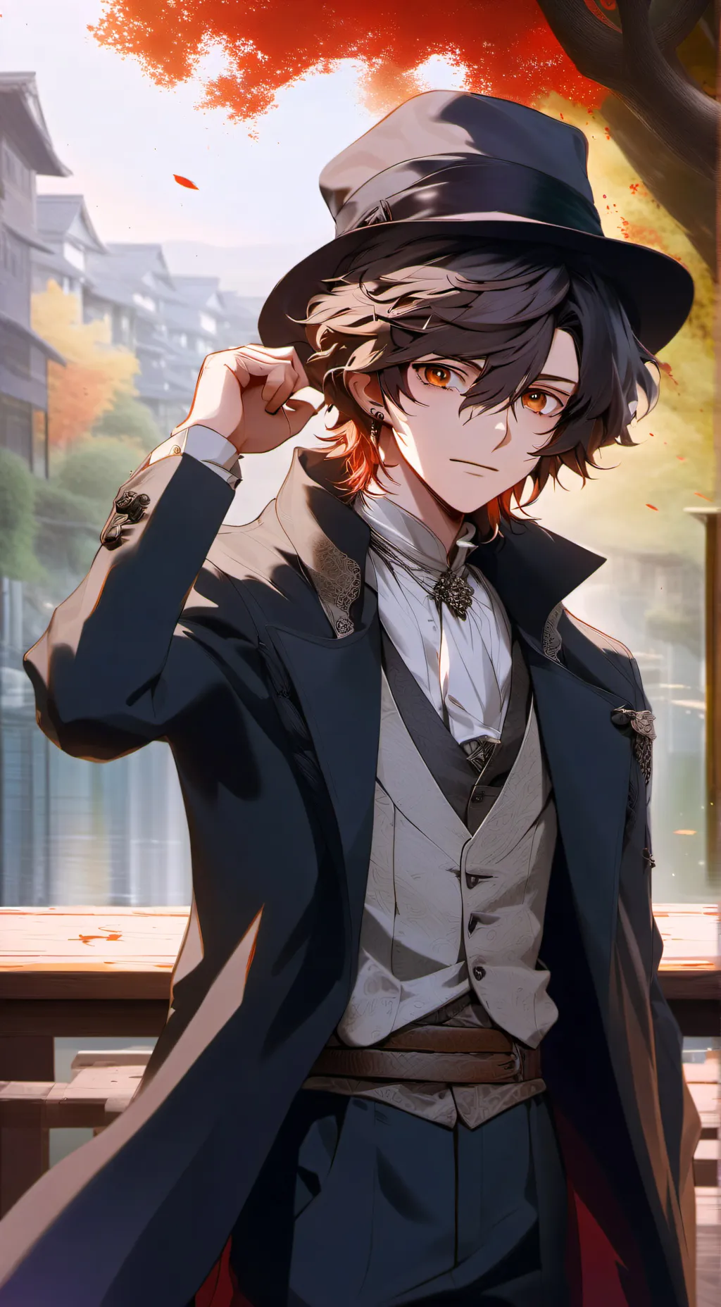 ai character: bsd background