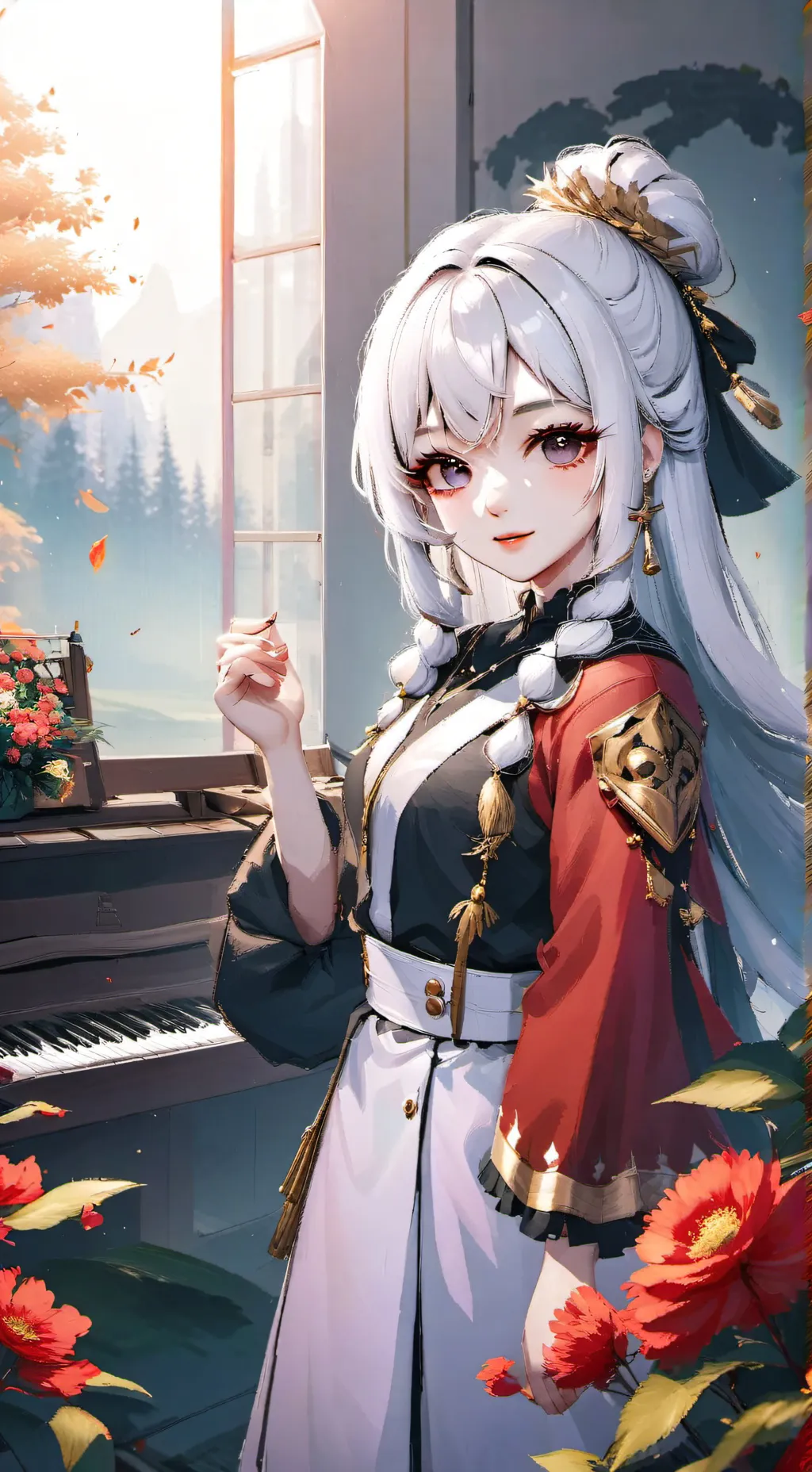 ai character: лия background