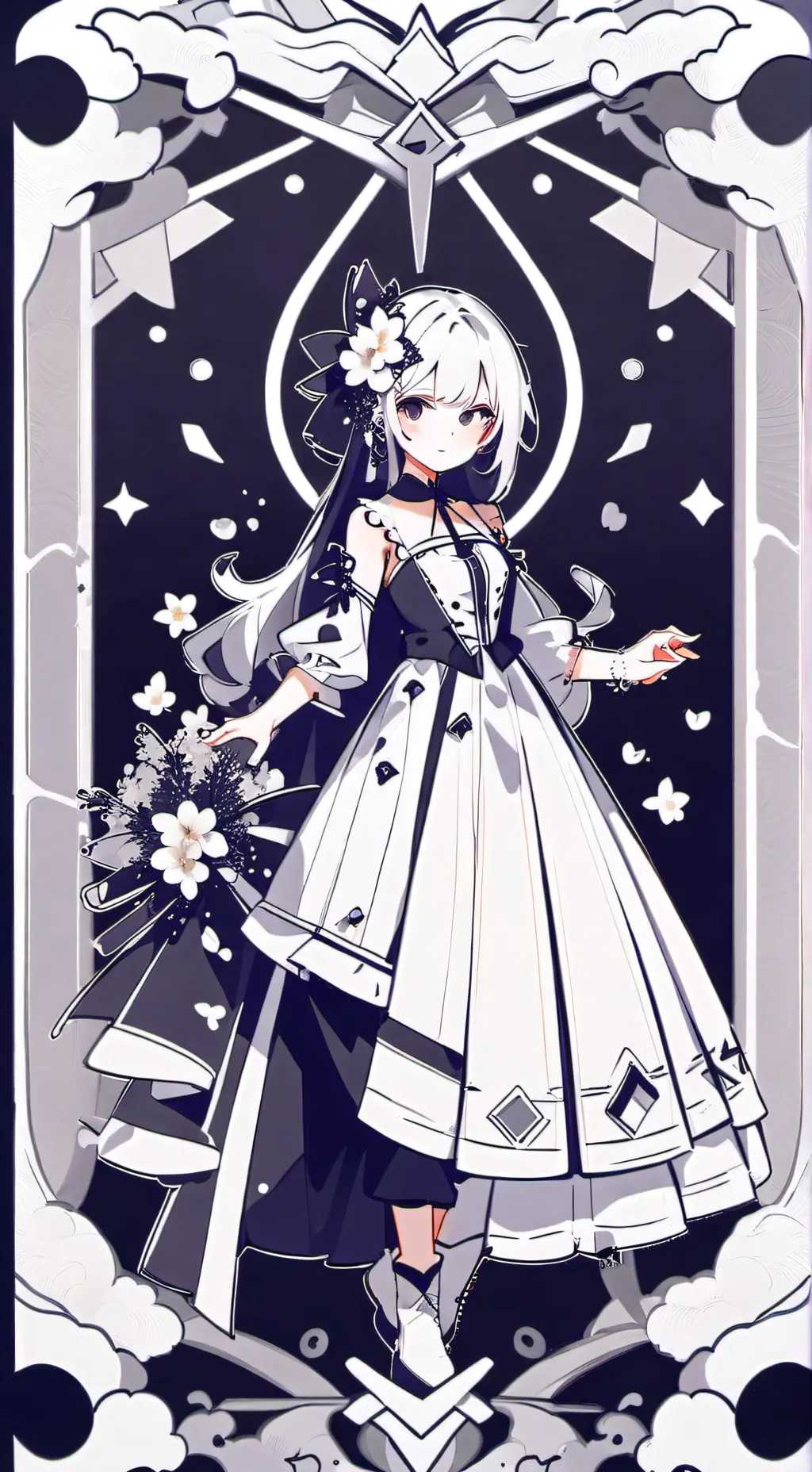 ai character: Mira background