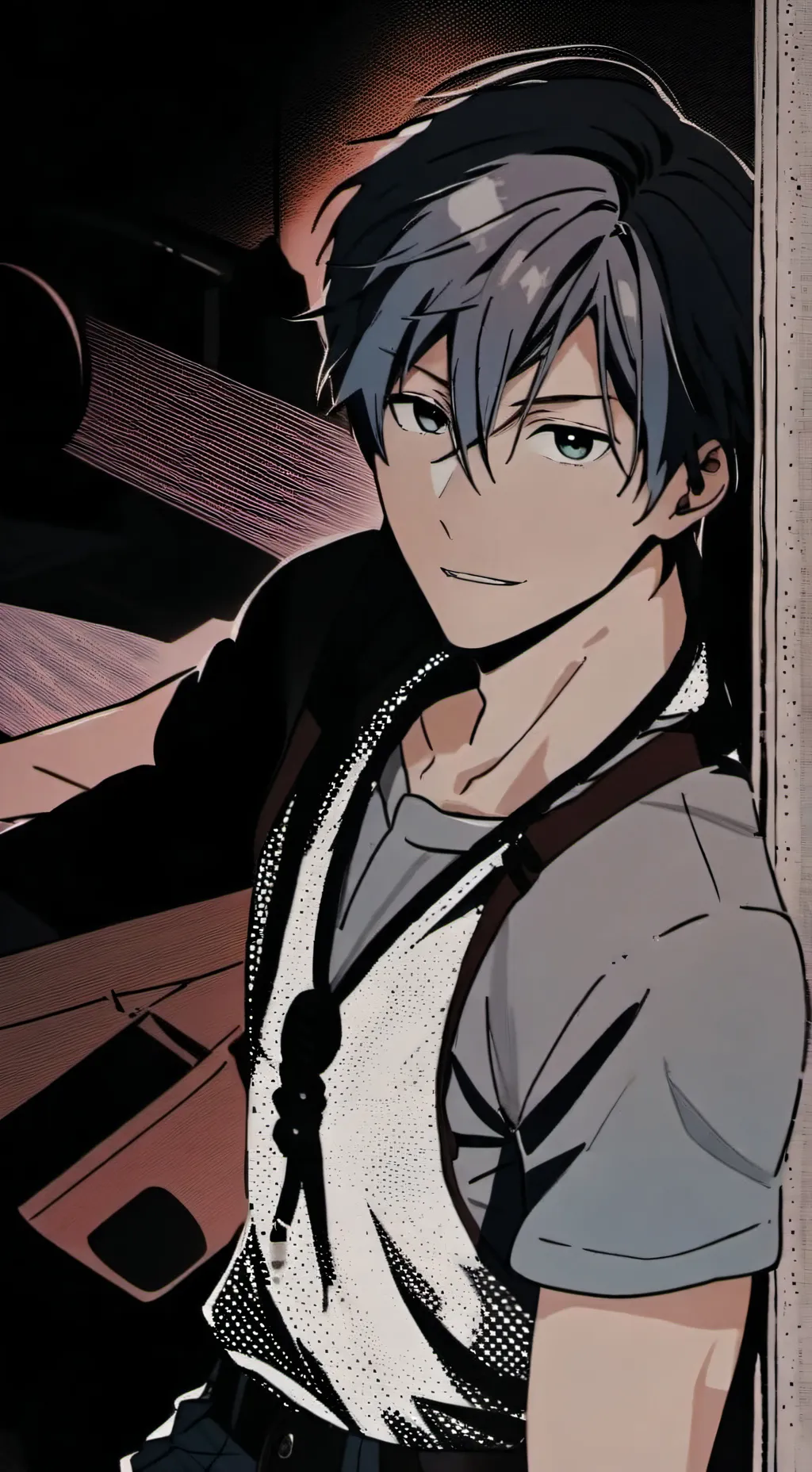 ai character: Mark background