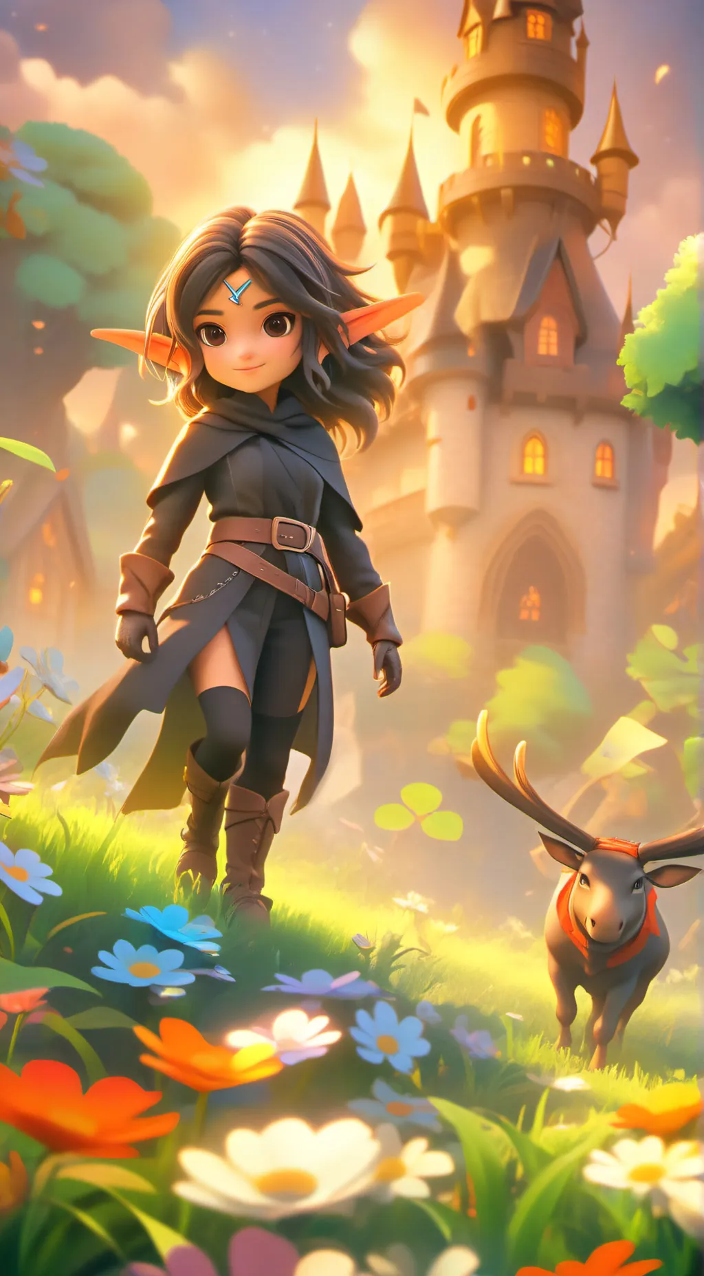 ai character: Trigio background