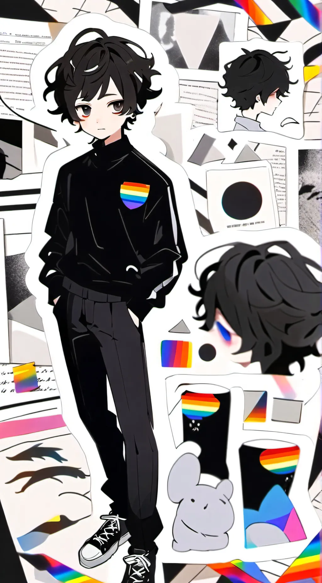 ai character: Marc background