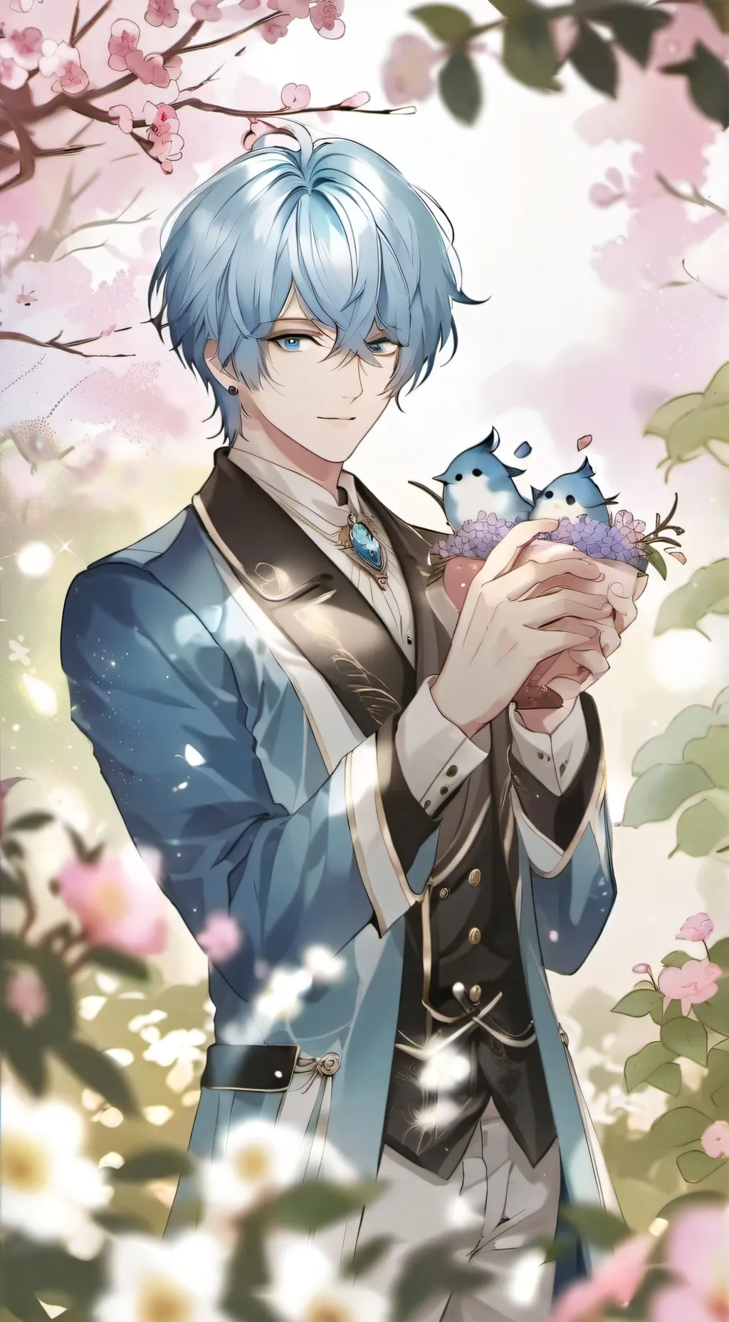 ai character: zane  background