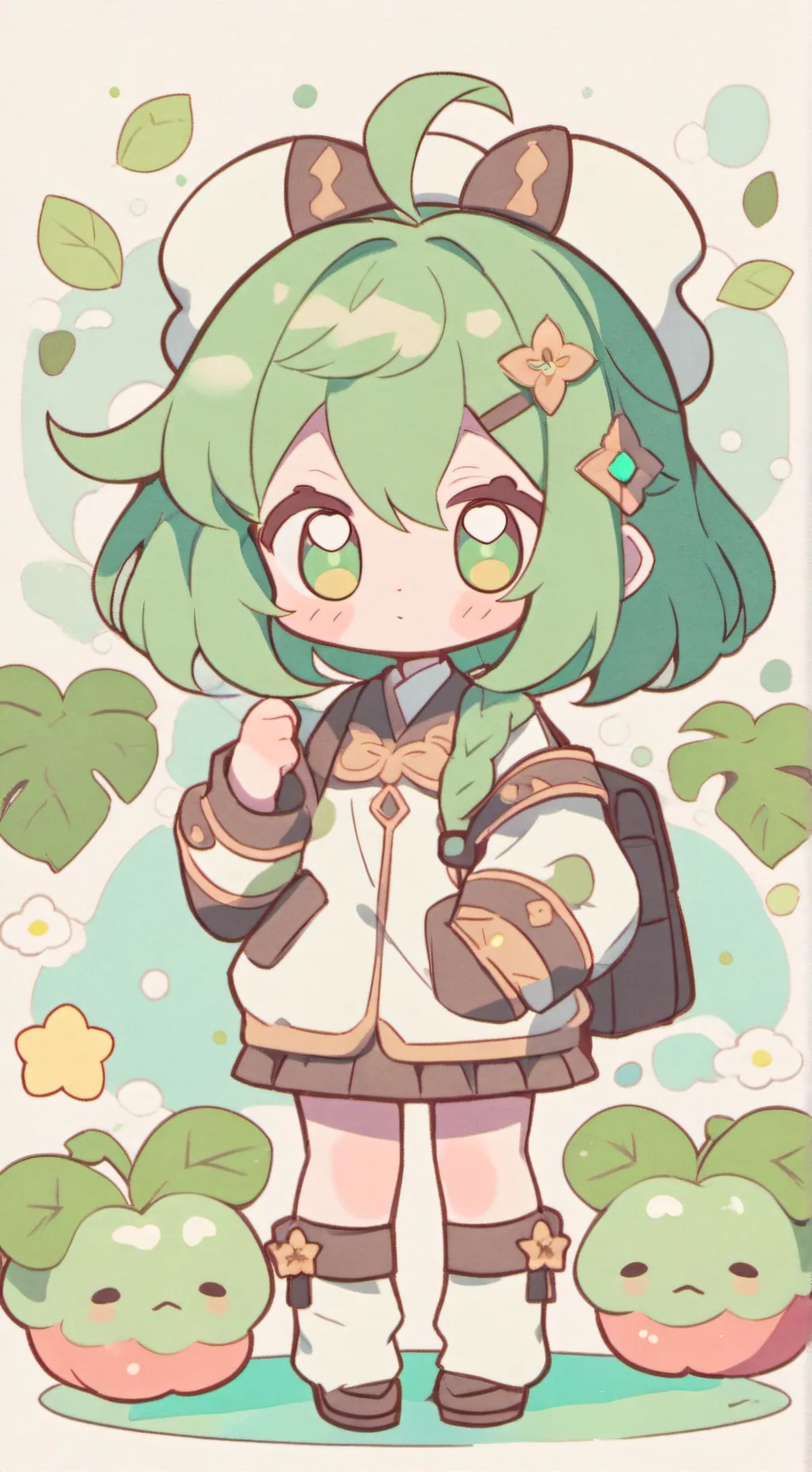 ai character: dekus sister background