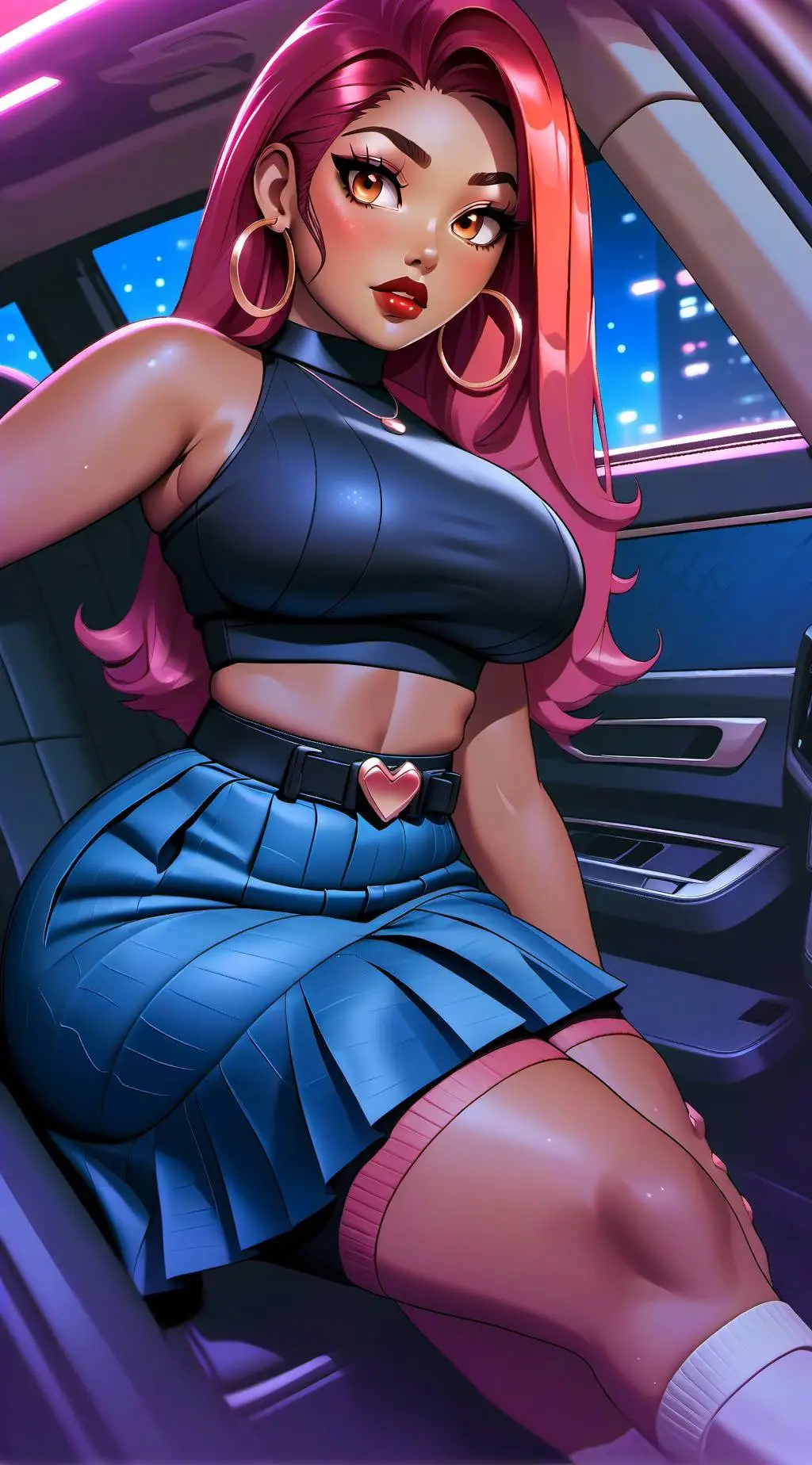 ai character: June Vickers  background