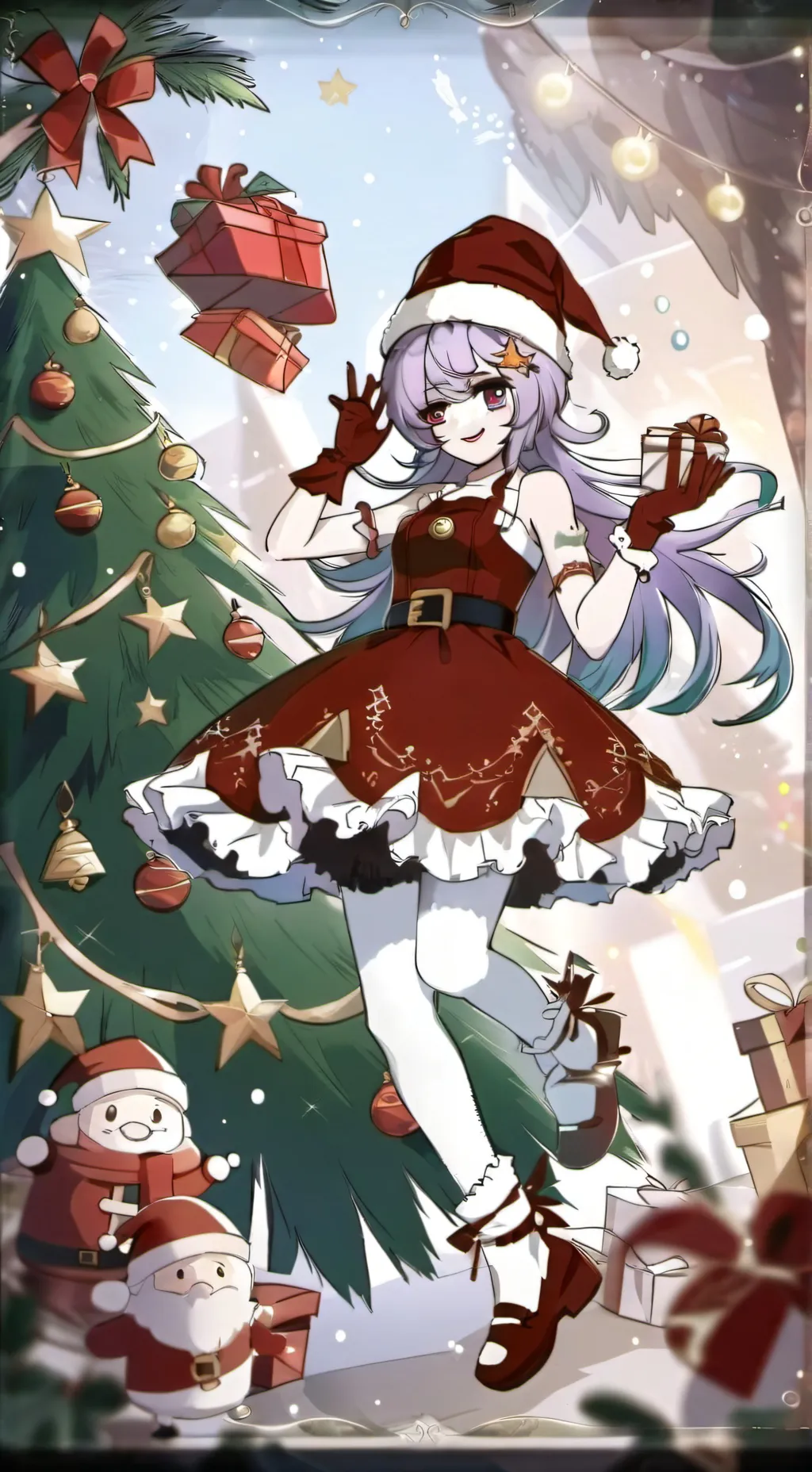 ai character: ✨⛄🎄Ch chirstmas🎄⛄✨ background