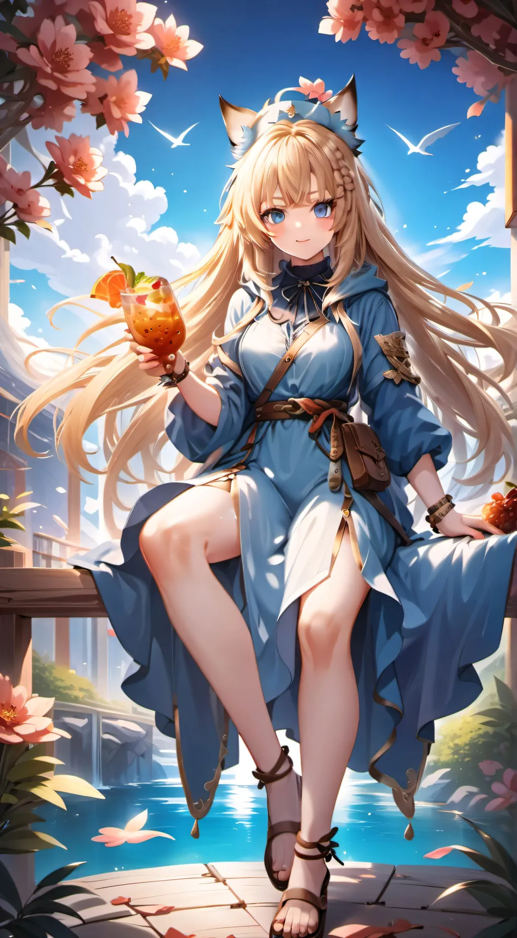 ai character: Lou  background