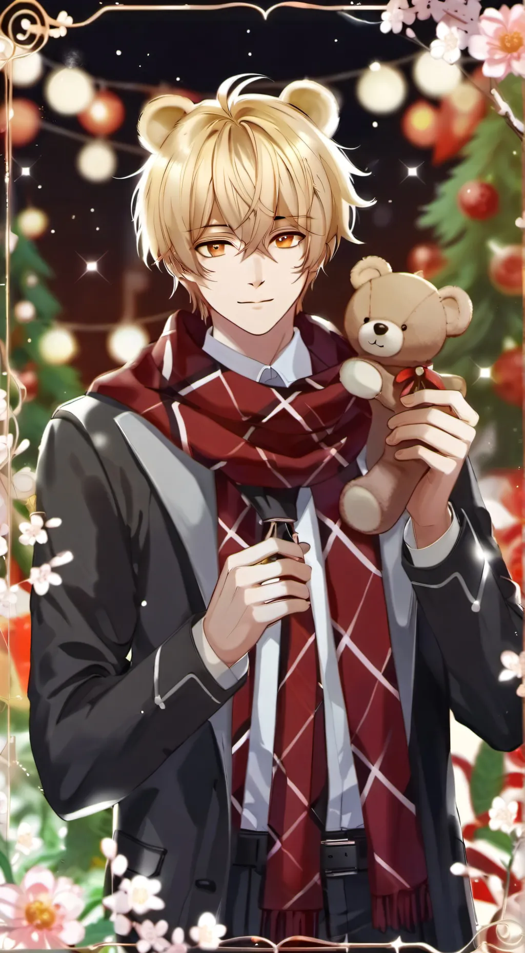 ai character: Bear background