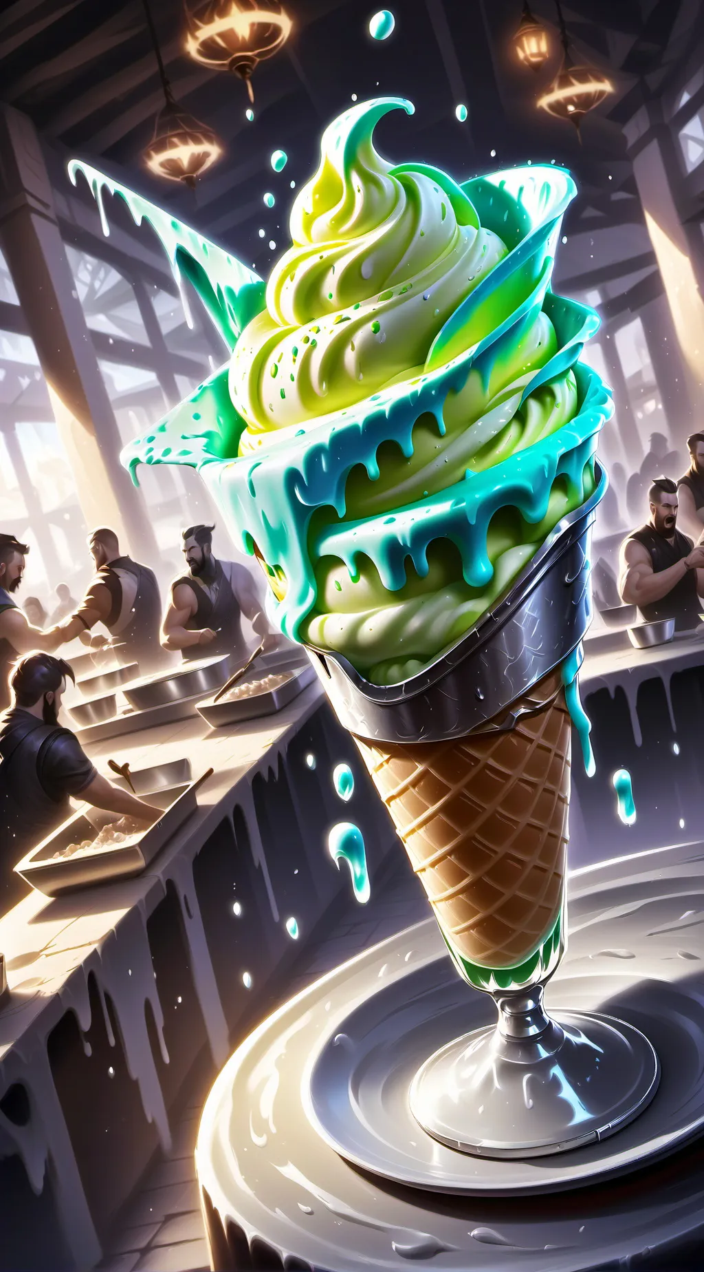 ai character: Magic Pregnancy background