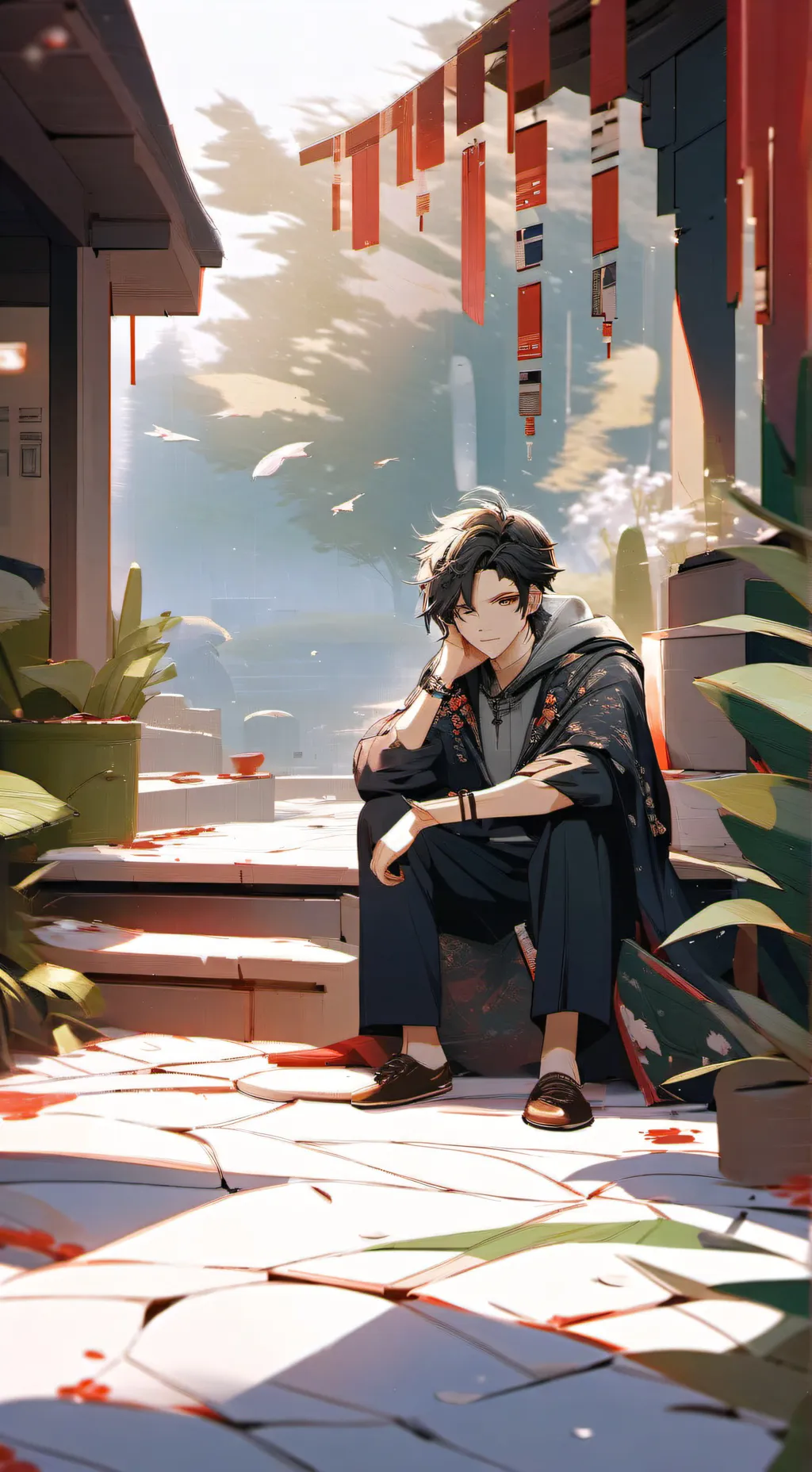 ai character: the greate one background