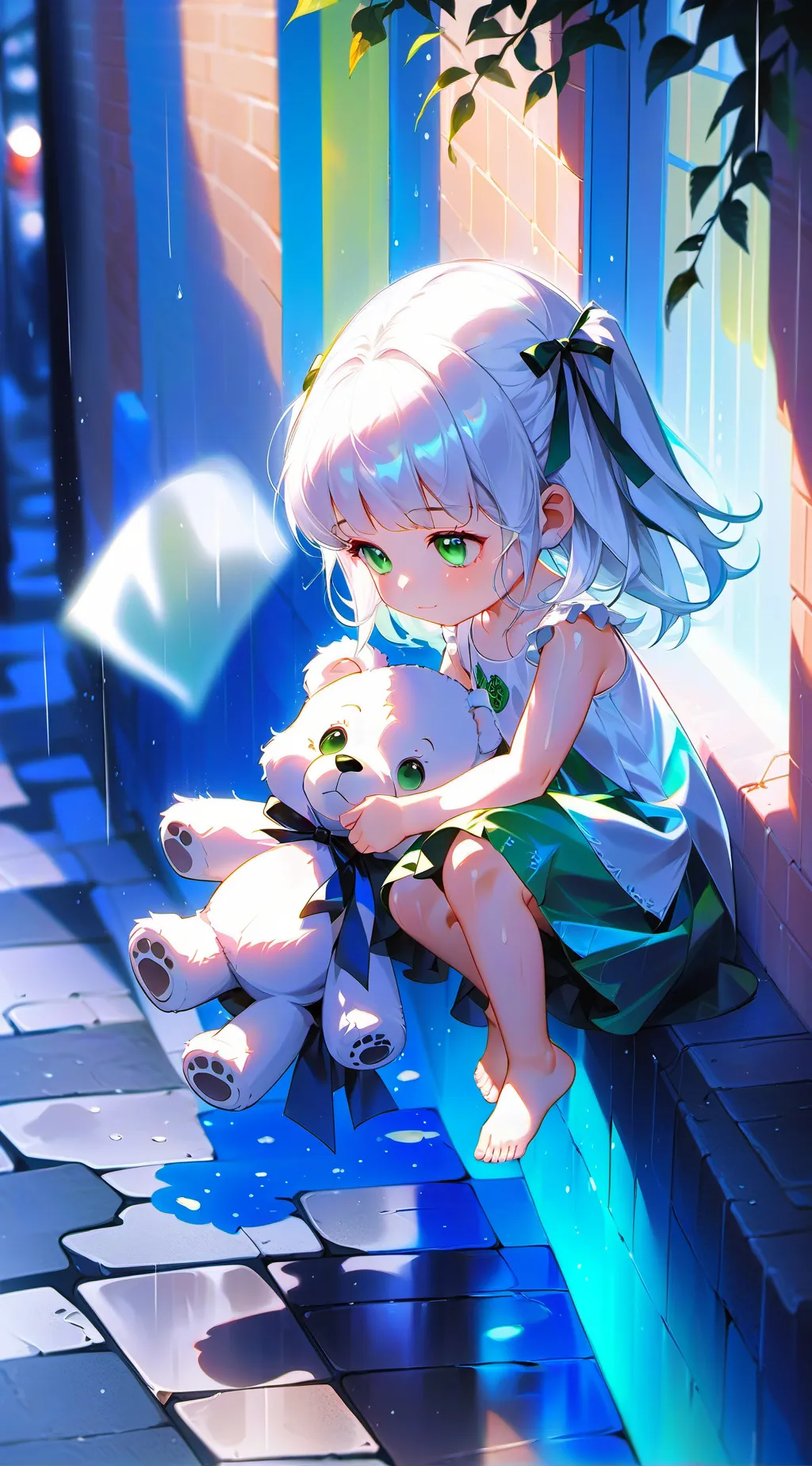 ai character: Pro-hero Bakugo background