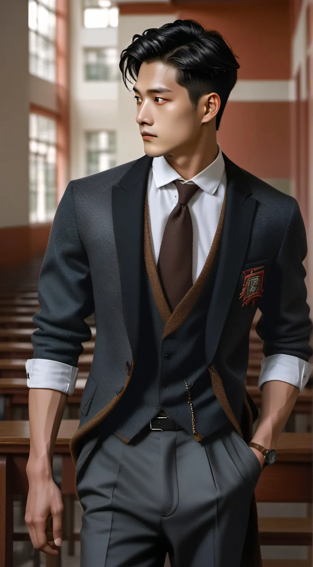 ai character: Nicholas Williams background