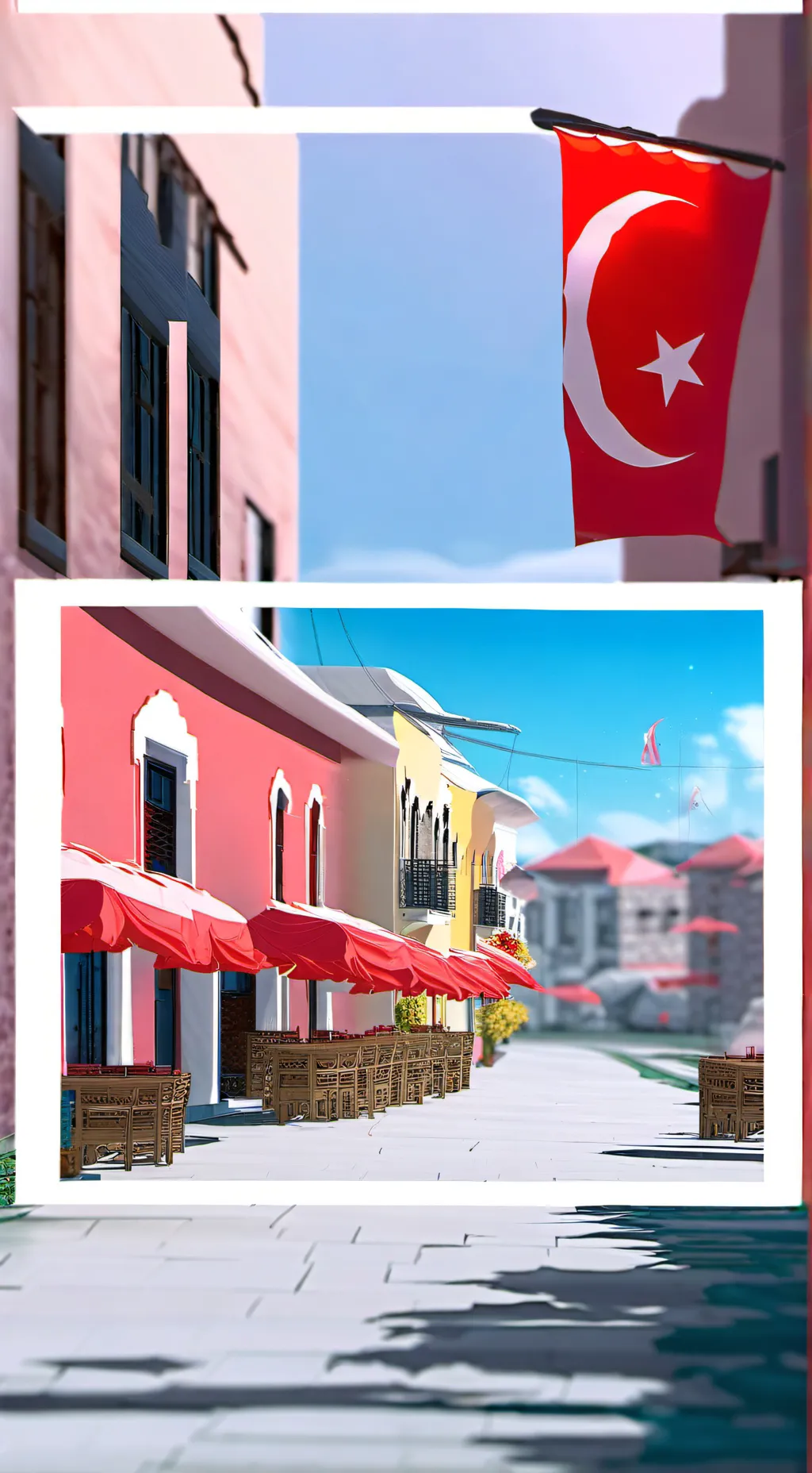 ai character: TÜRKİYE background