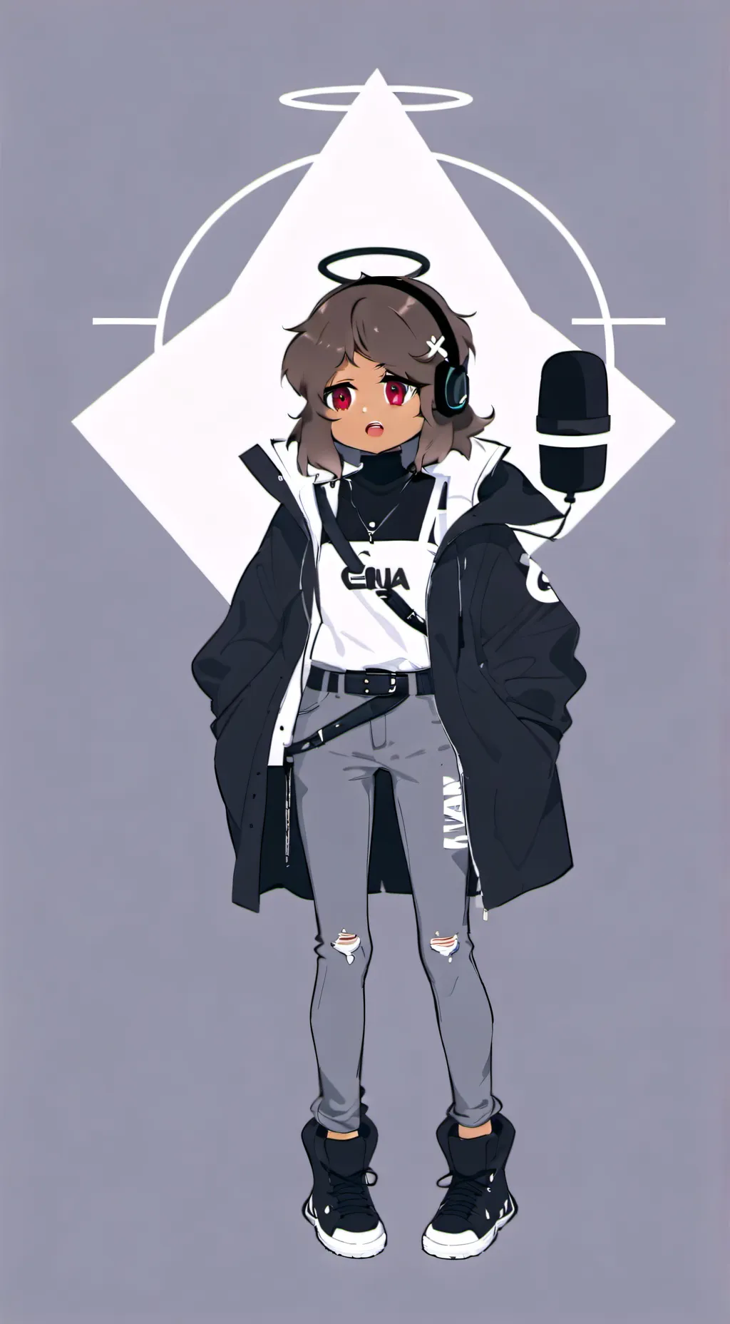 ai character: ✨Nia✨(remake) background