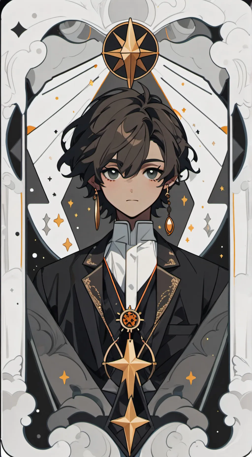 ai character: horimiya background