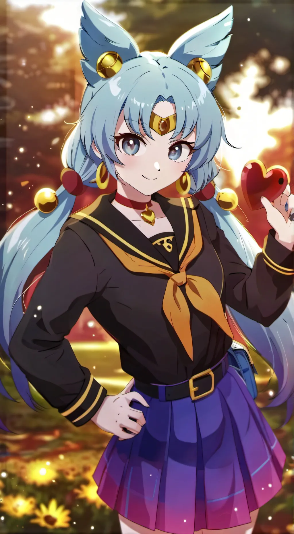 ai character: Эльфин background