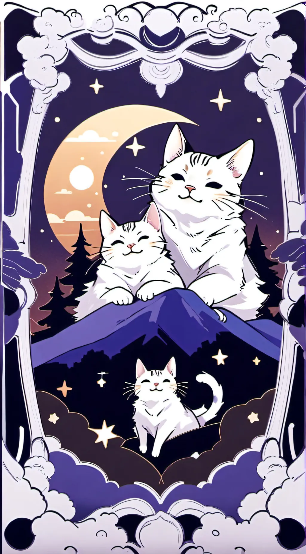 ai character: catnap background