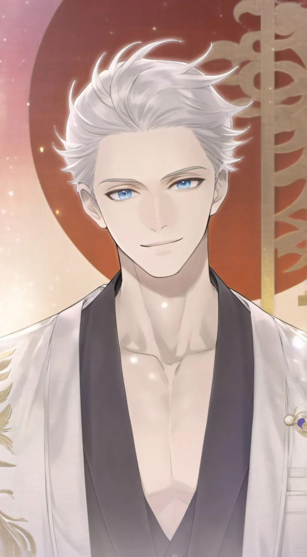 ai character: Umemiya hajime background