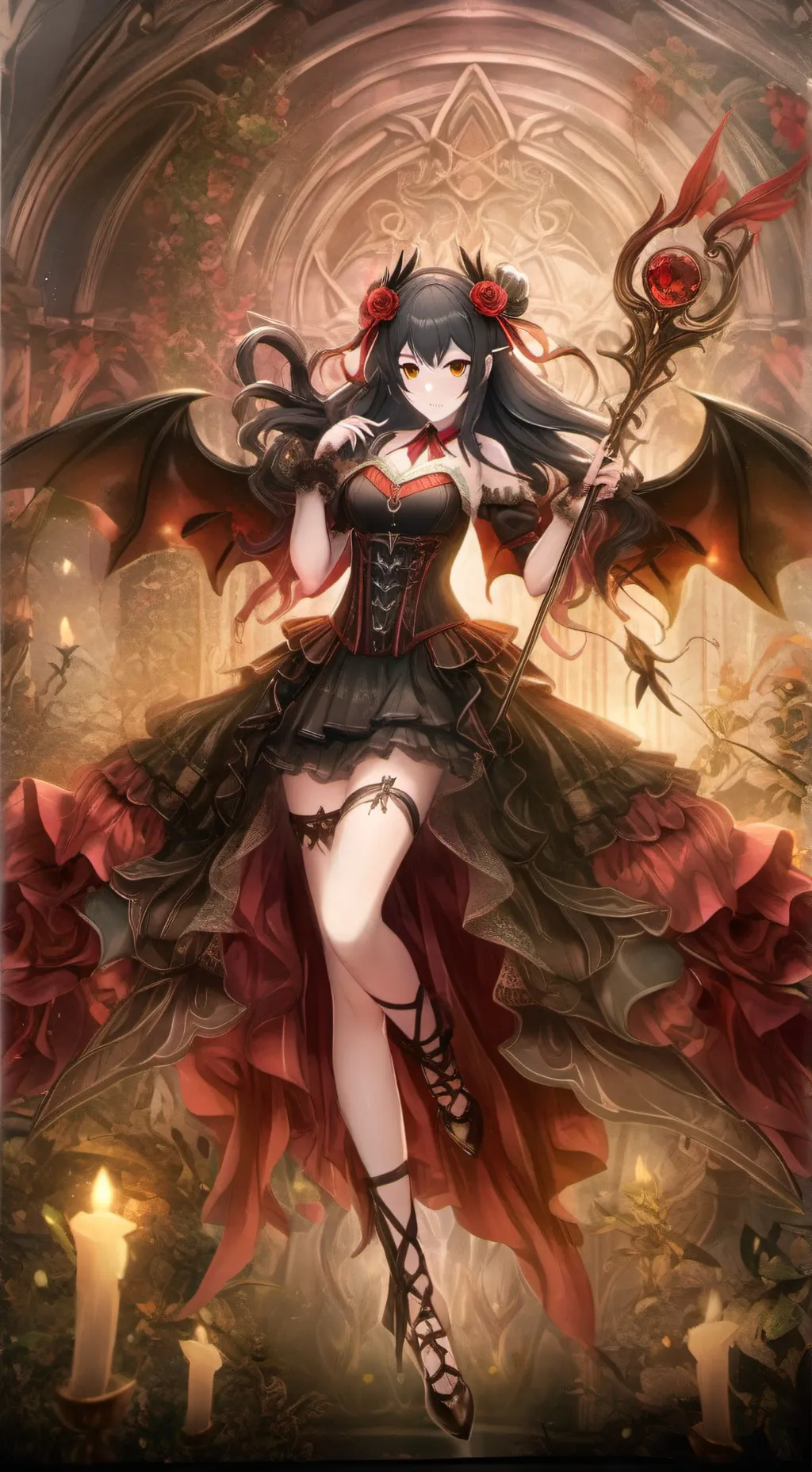 ai character: Mina background