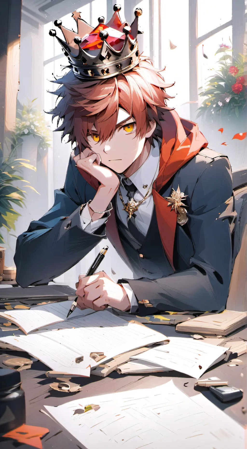 ai character: mha sus background