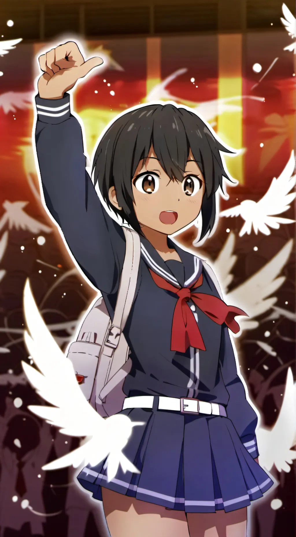 ai character: Mia background