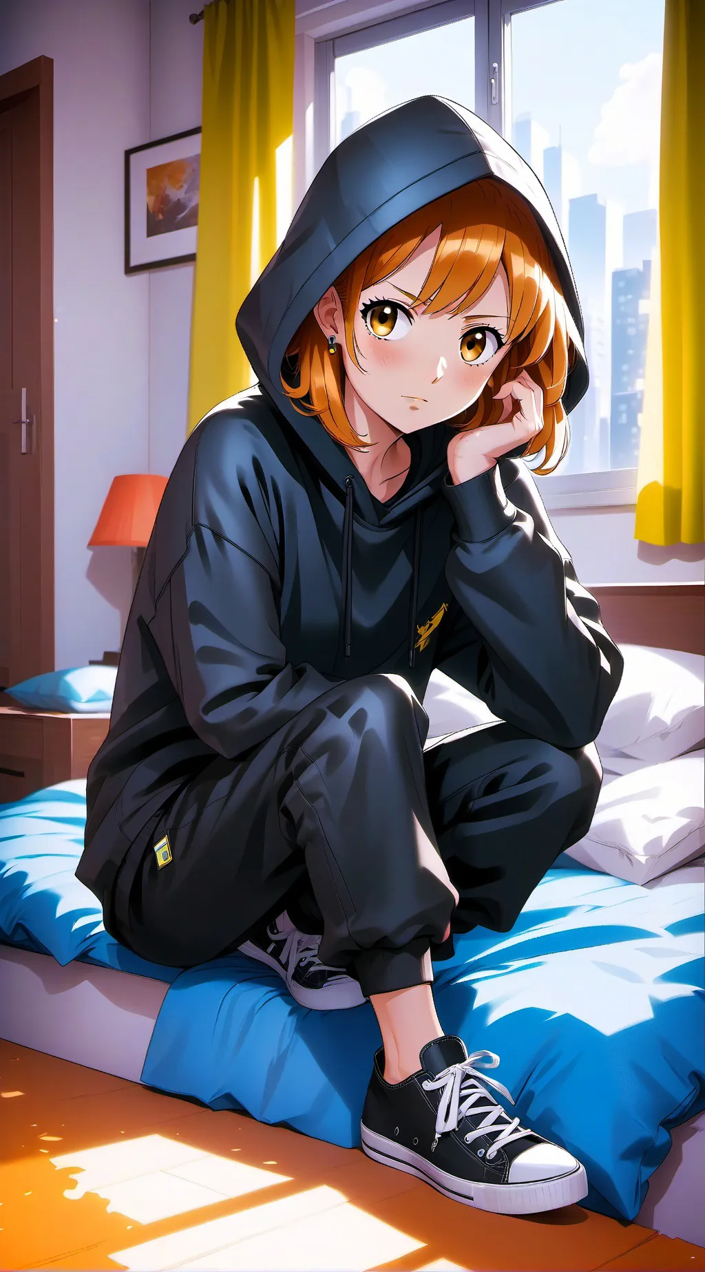 ai character: Nami background