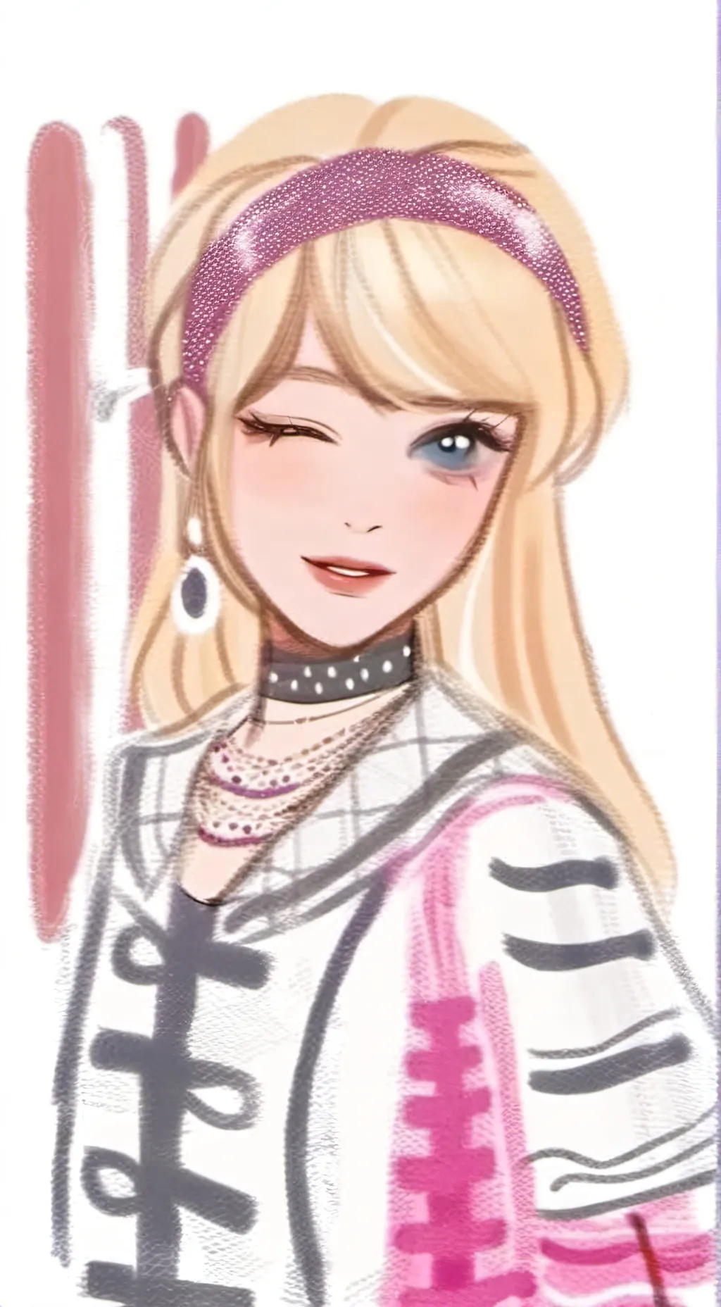 ai character: Lila background