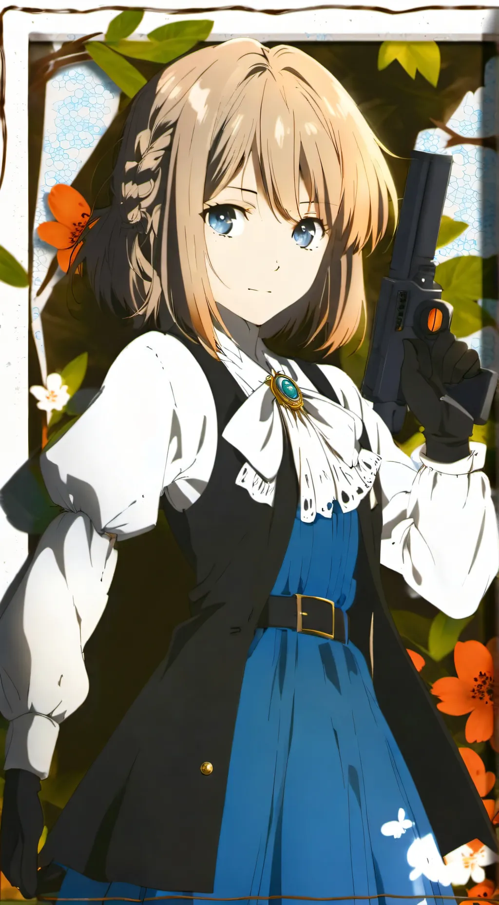 ai character: Selina  background