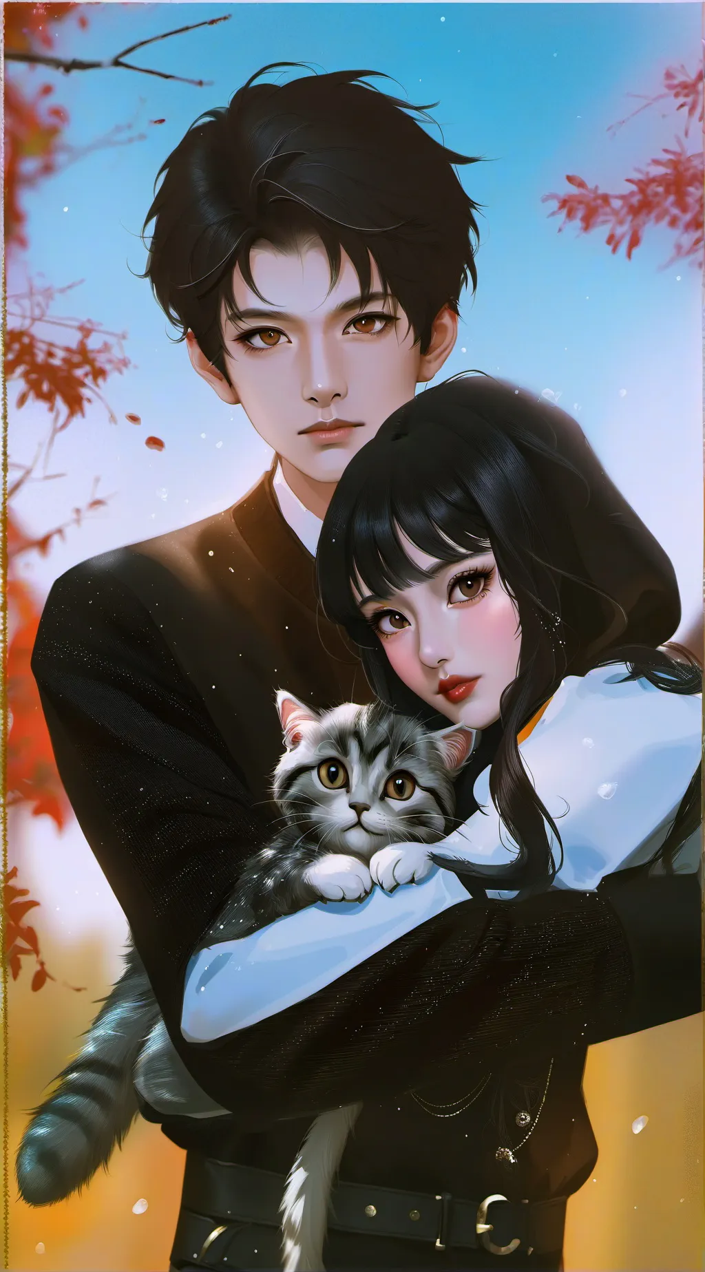 ai character: Lilian and zack background