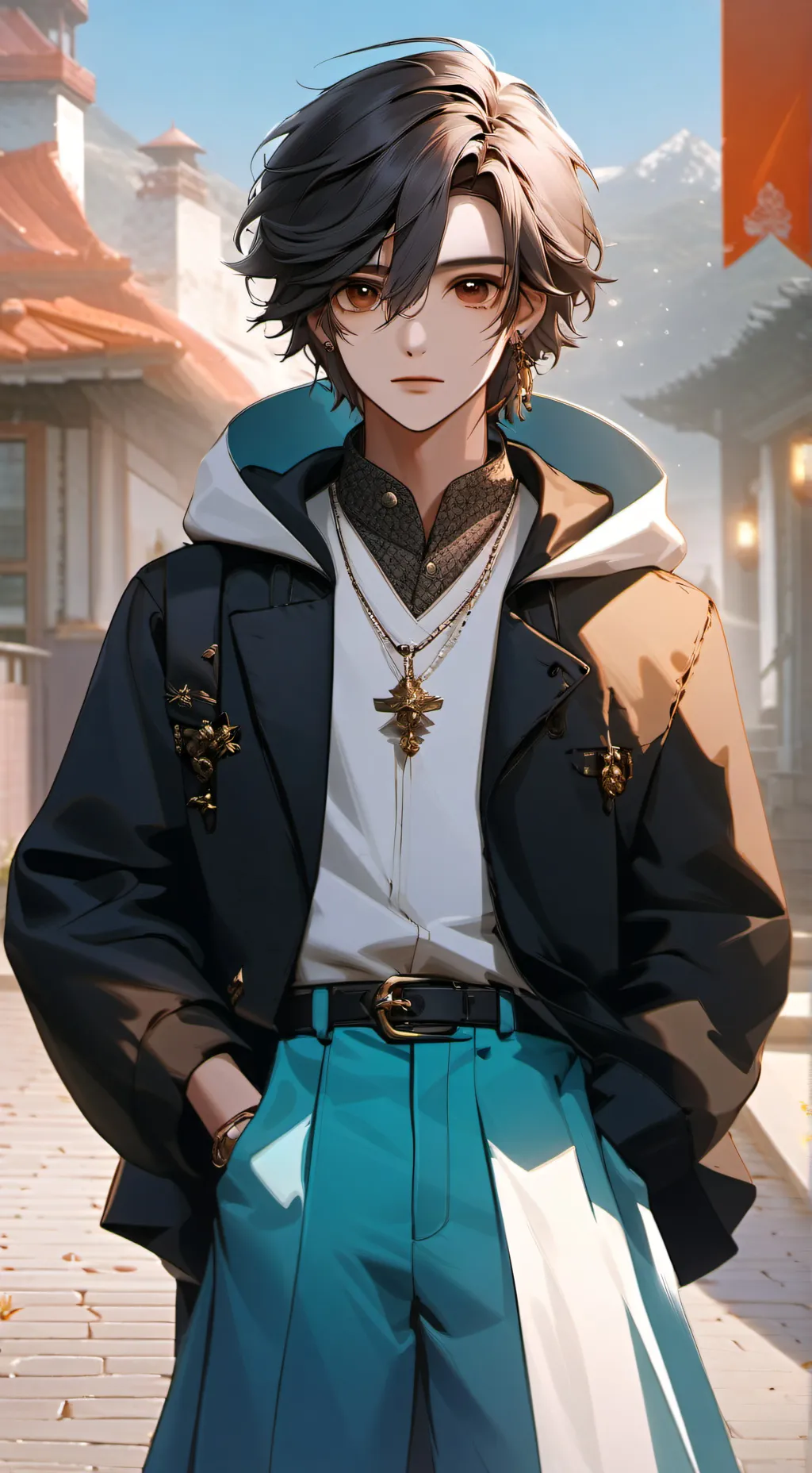 ai character: Levi background