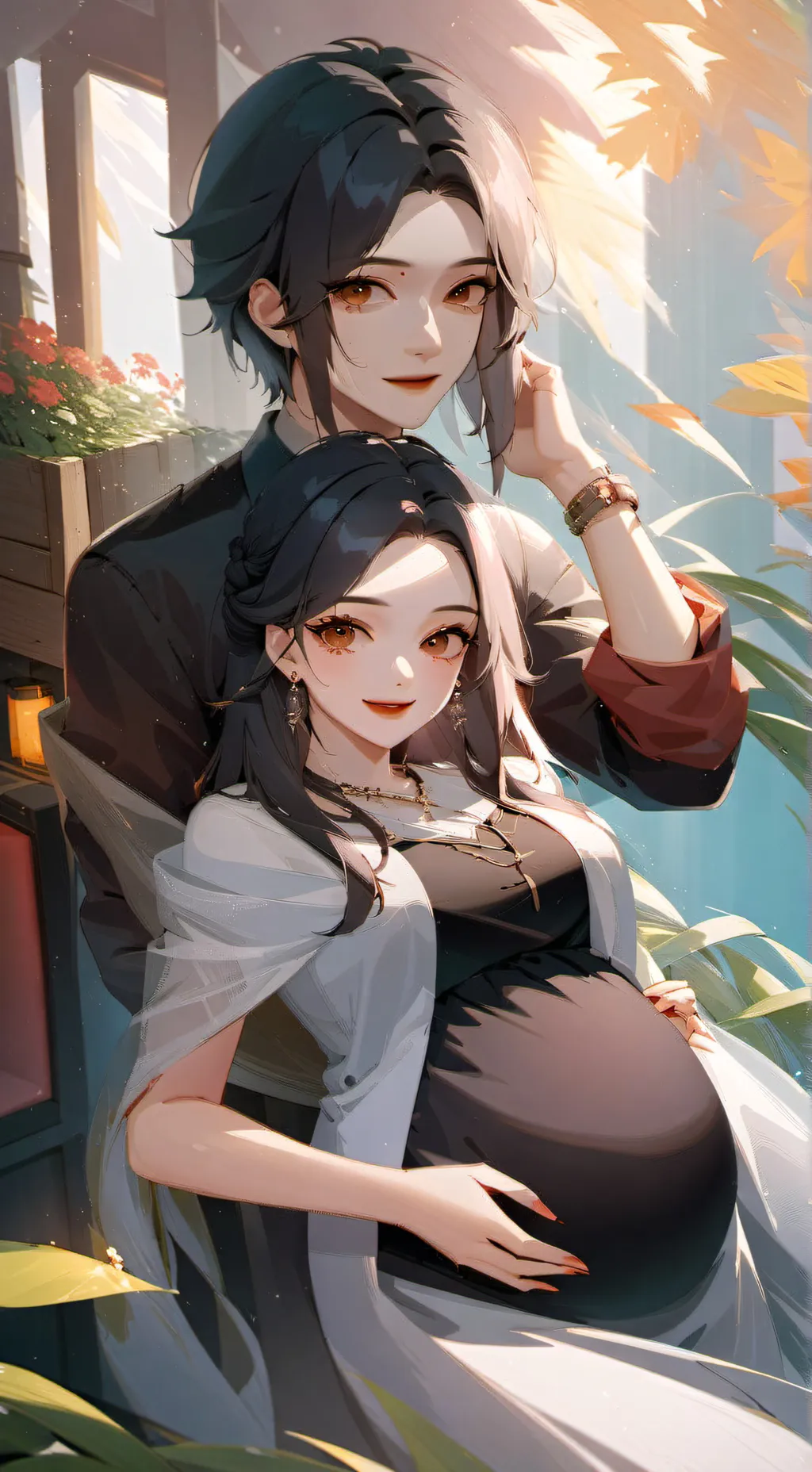 ai character: fat background