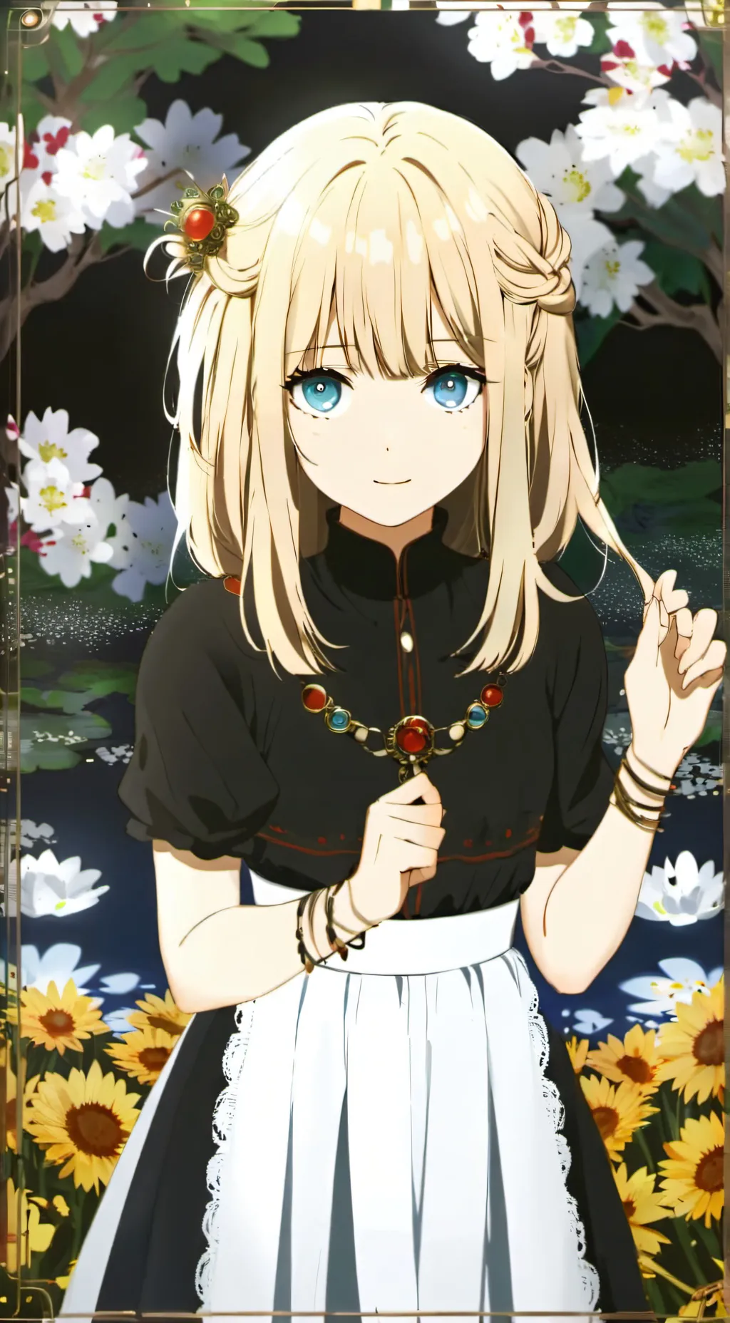 ai character: Алёна background